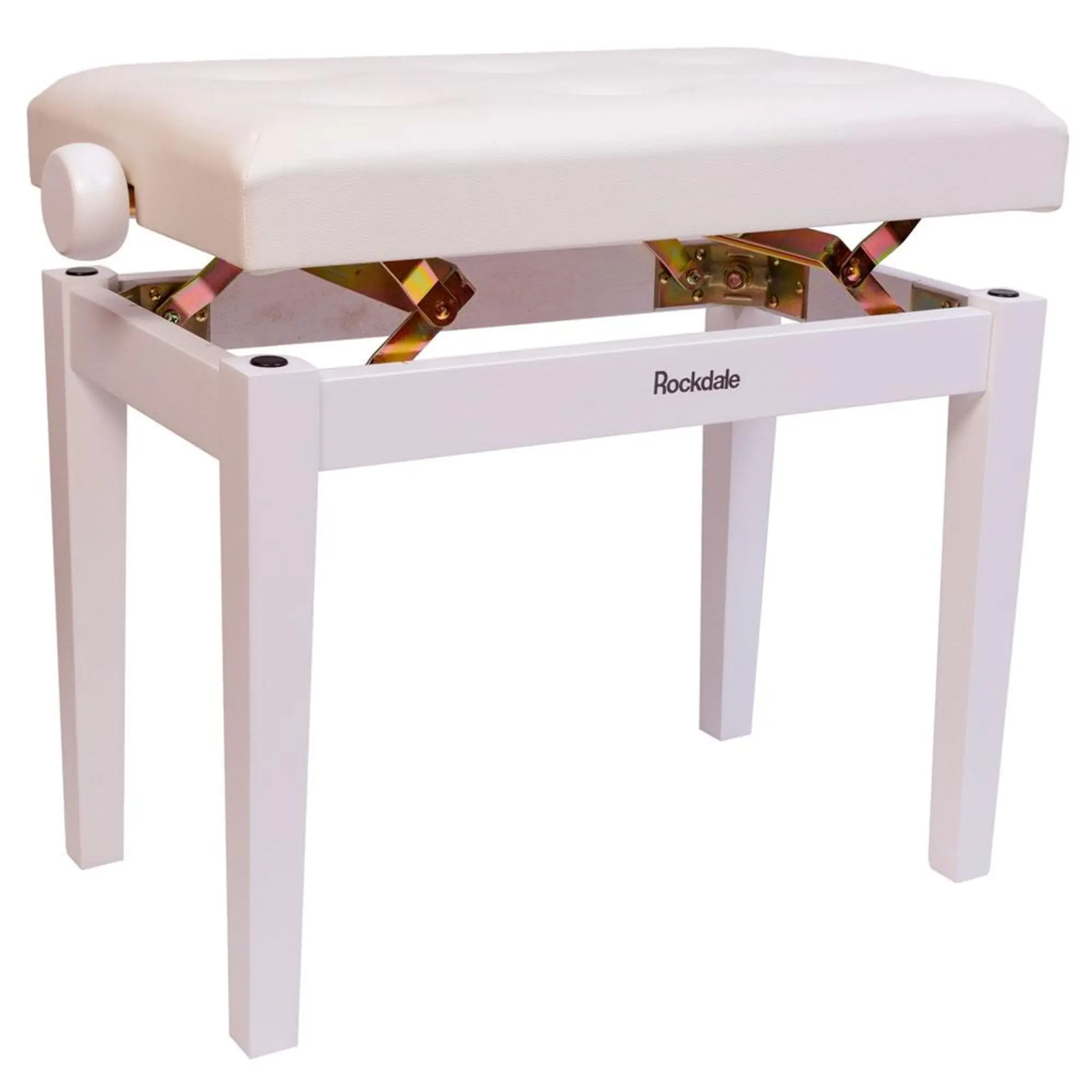 Банкетка для пианино Rockdale Rhapsody 130 White (5 / 7)