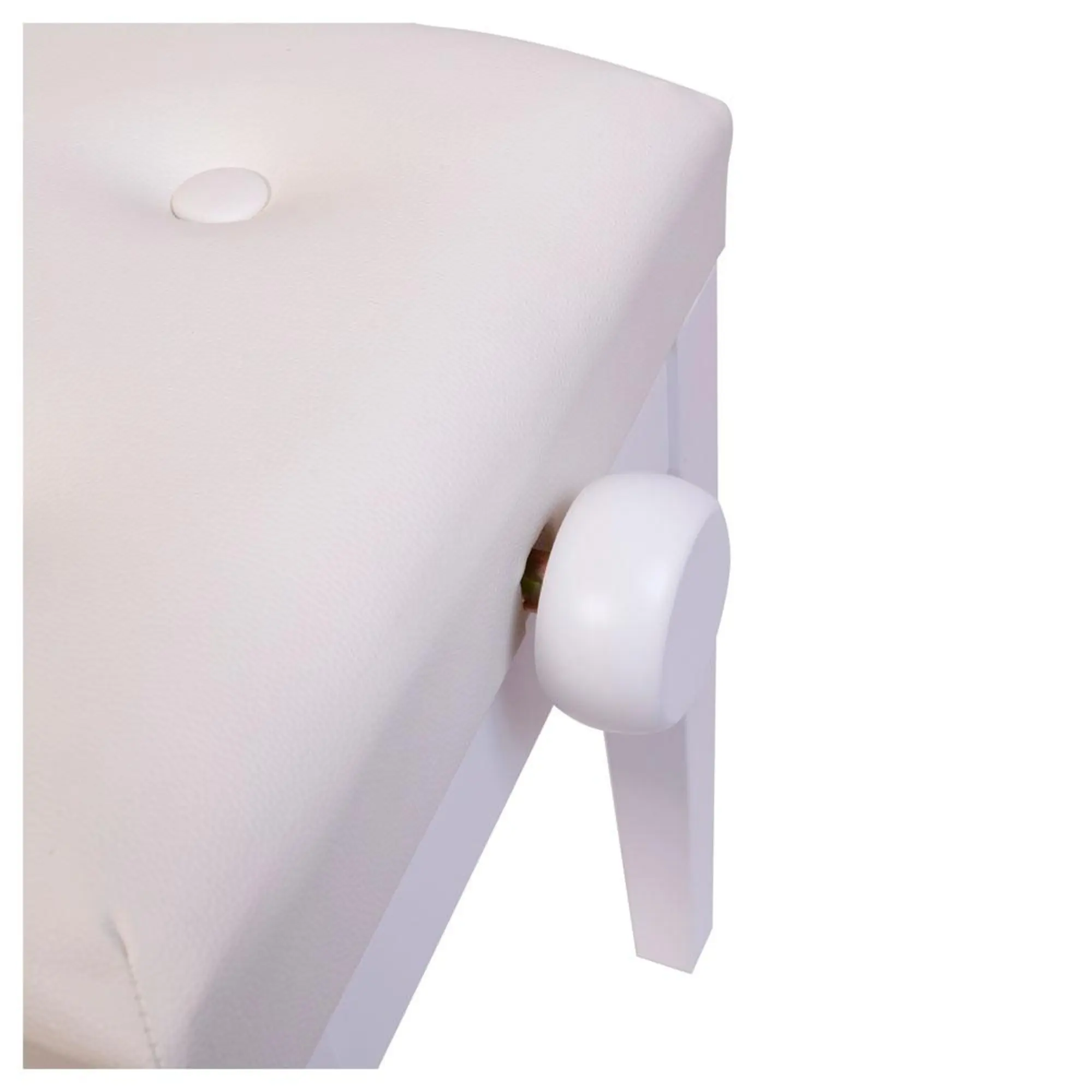 Банкетка для пианино Rockdale Rhapsody 130 White (7 / 7)