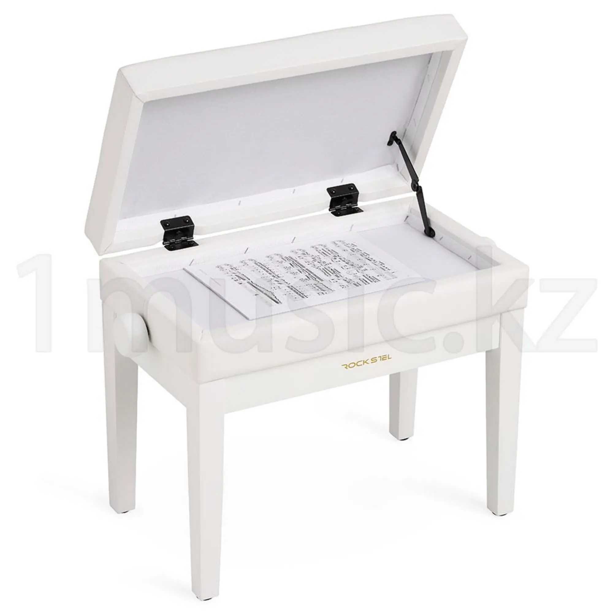 Банкетка для пианино RockStel One PB007 WH (5 / 8)