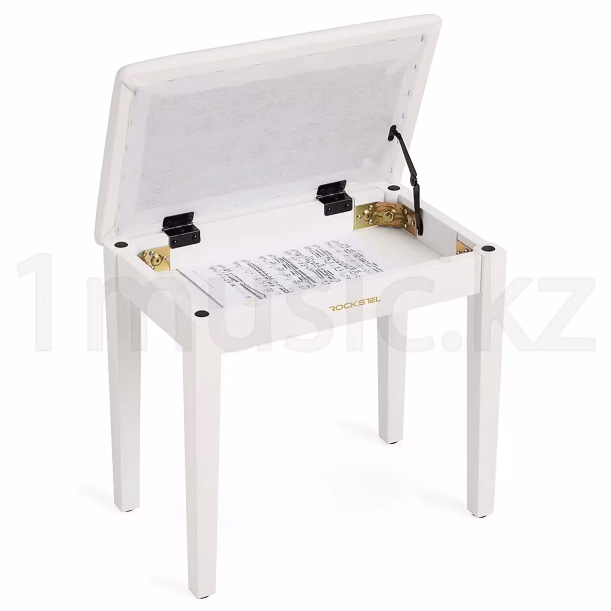 Банкетка для пианино RockStel One PB008 WH (5 / 6)
