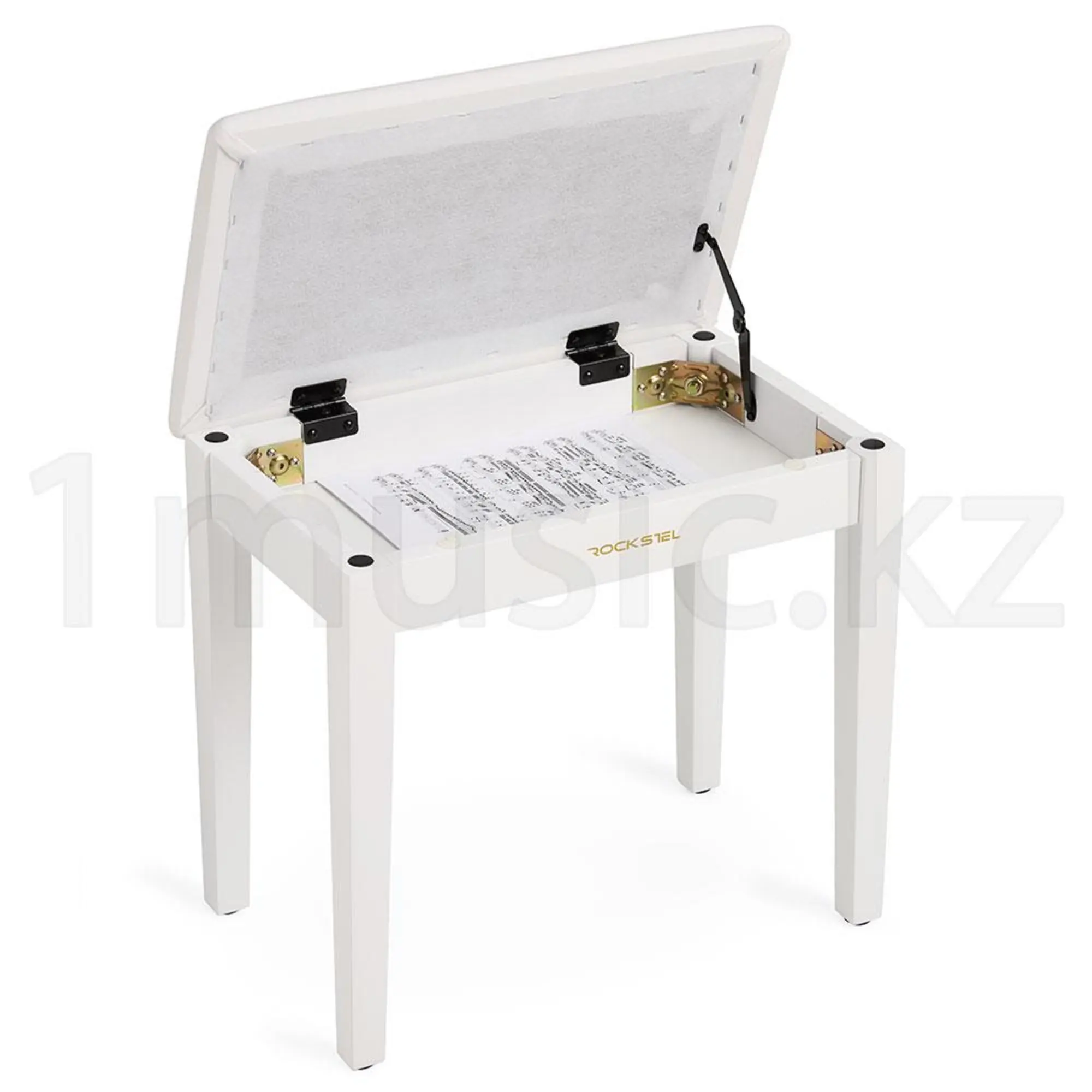 Банкетка для пианино RockStel One PB008 WH (5 / 6)