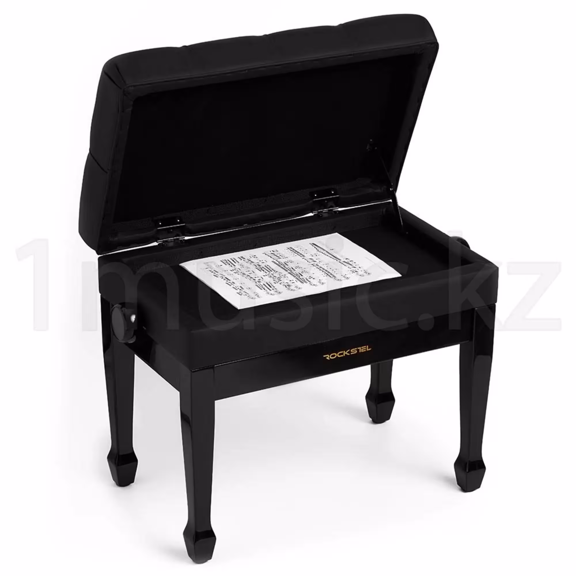 Банкетка для пианино RockStel One PB012 BK (4 / 9)