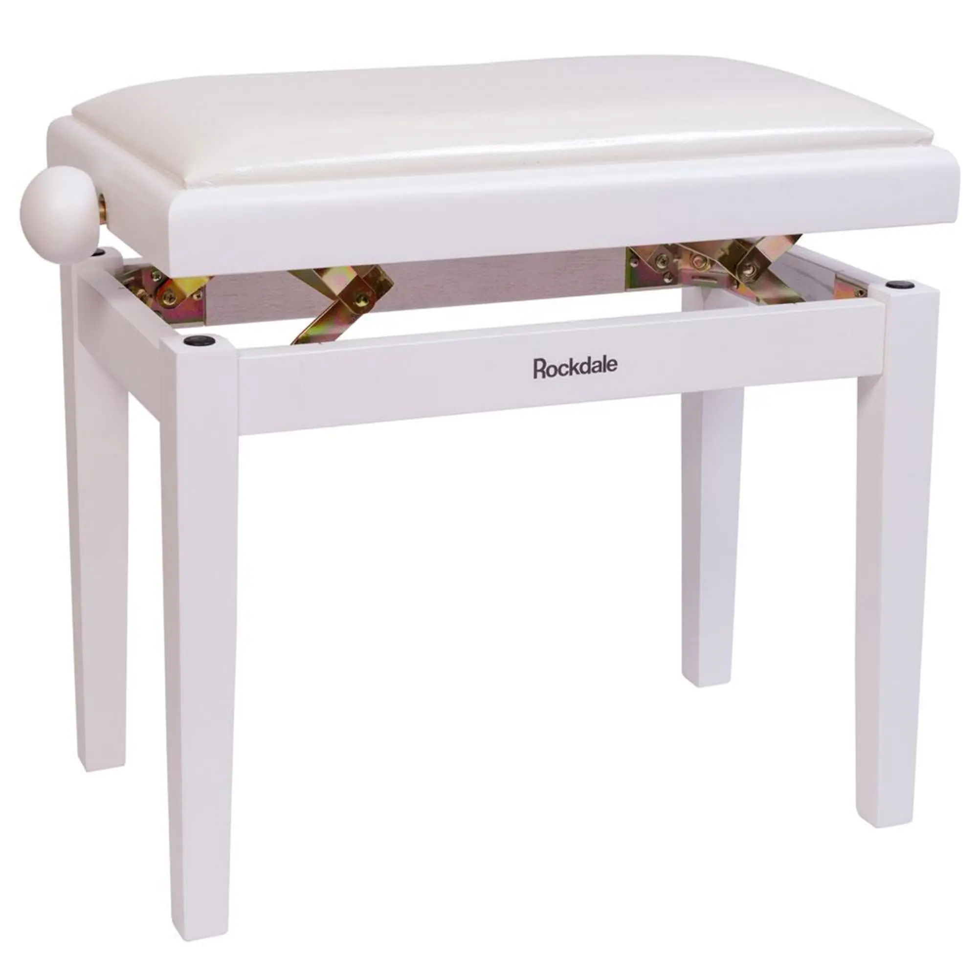 Банкетка для пианино Rockdale Rhapsody 131 White (4 / 7)