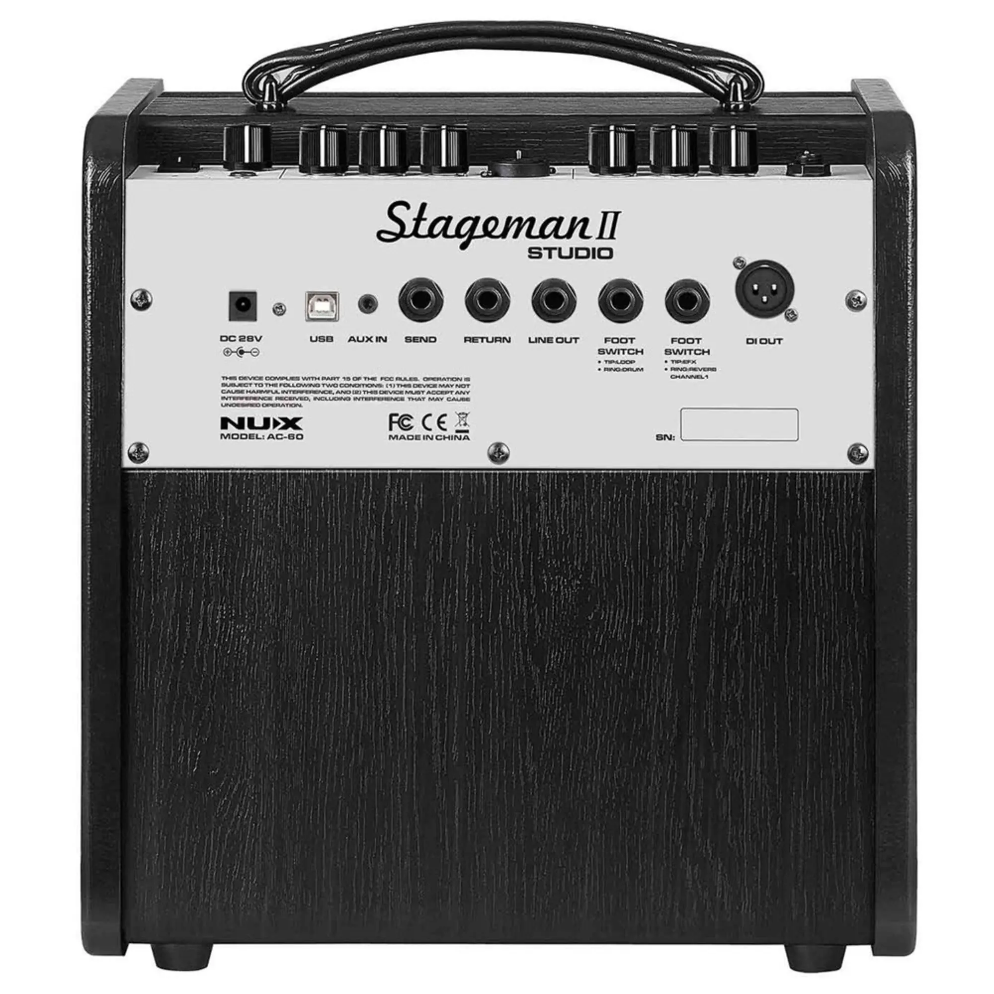 Гитарный комбоусилитель Nux AC-60 Stageman II (4 / 5)