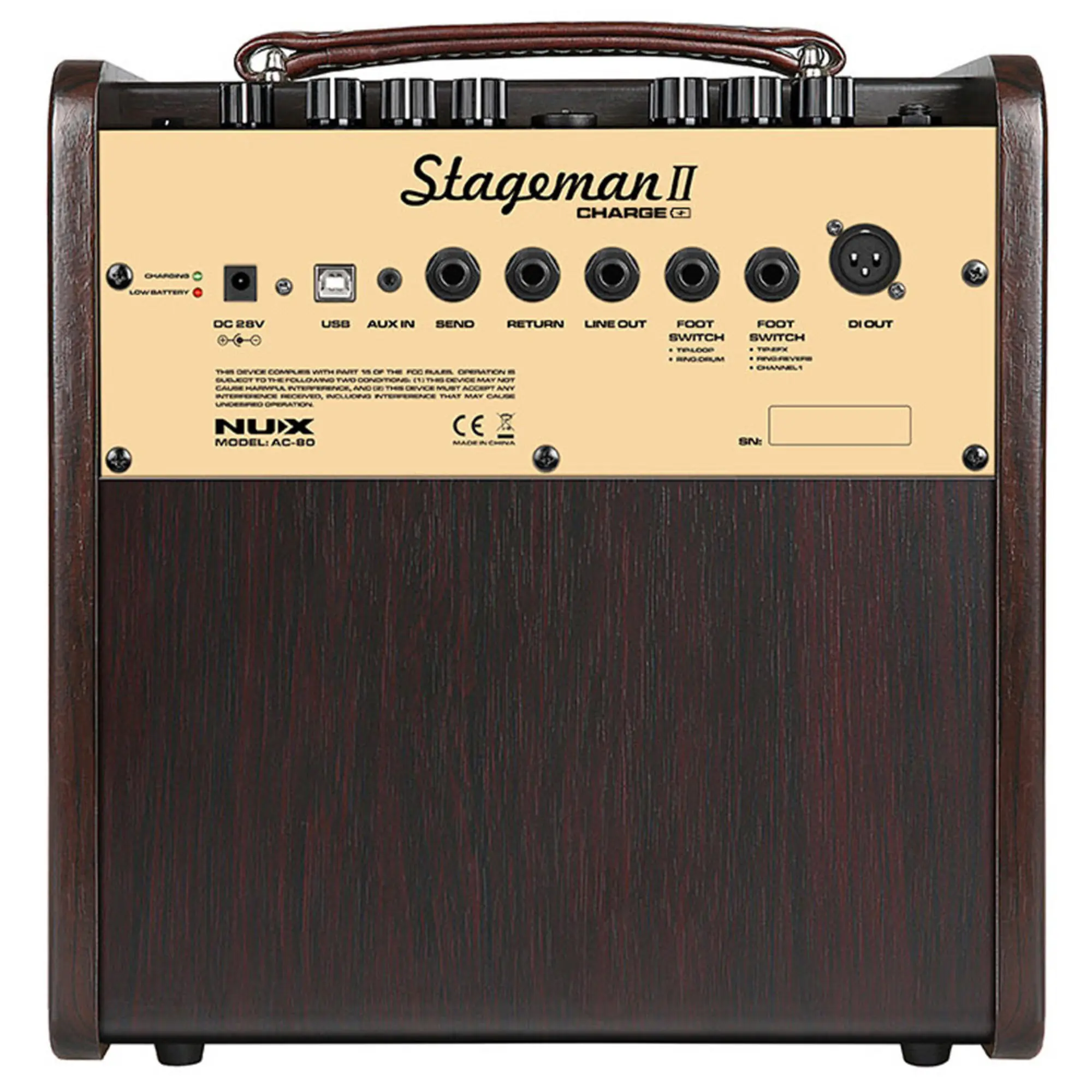 Гитарный комбоусилитель Nux AC-80 Stageman II (5 / 5)