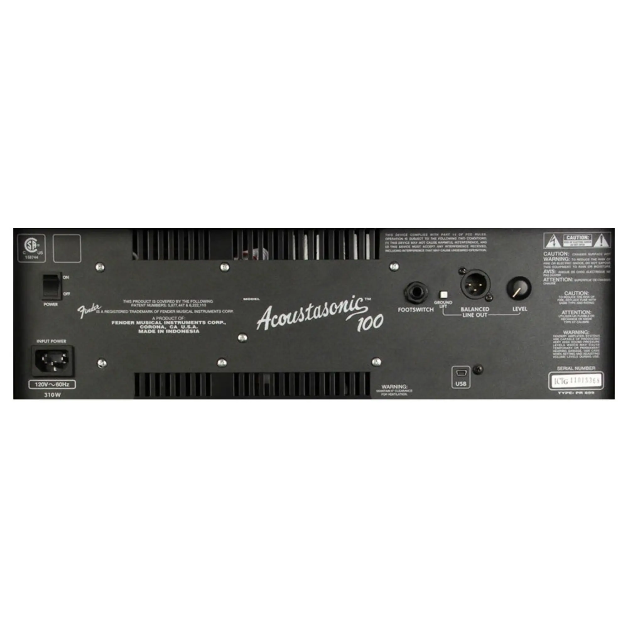 Гитарный комбоусилитель Fender Acoustasonic 100 (4 / 4)