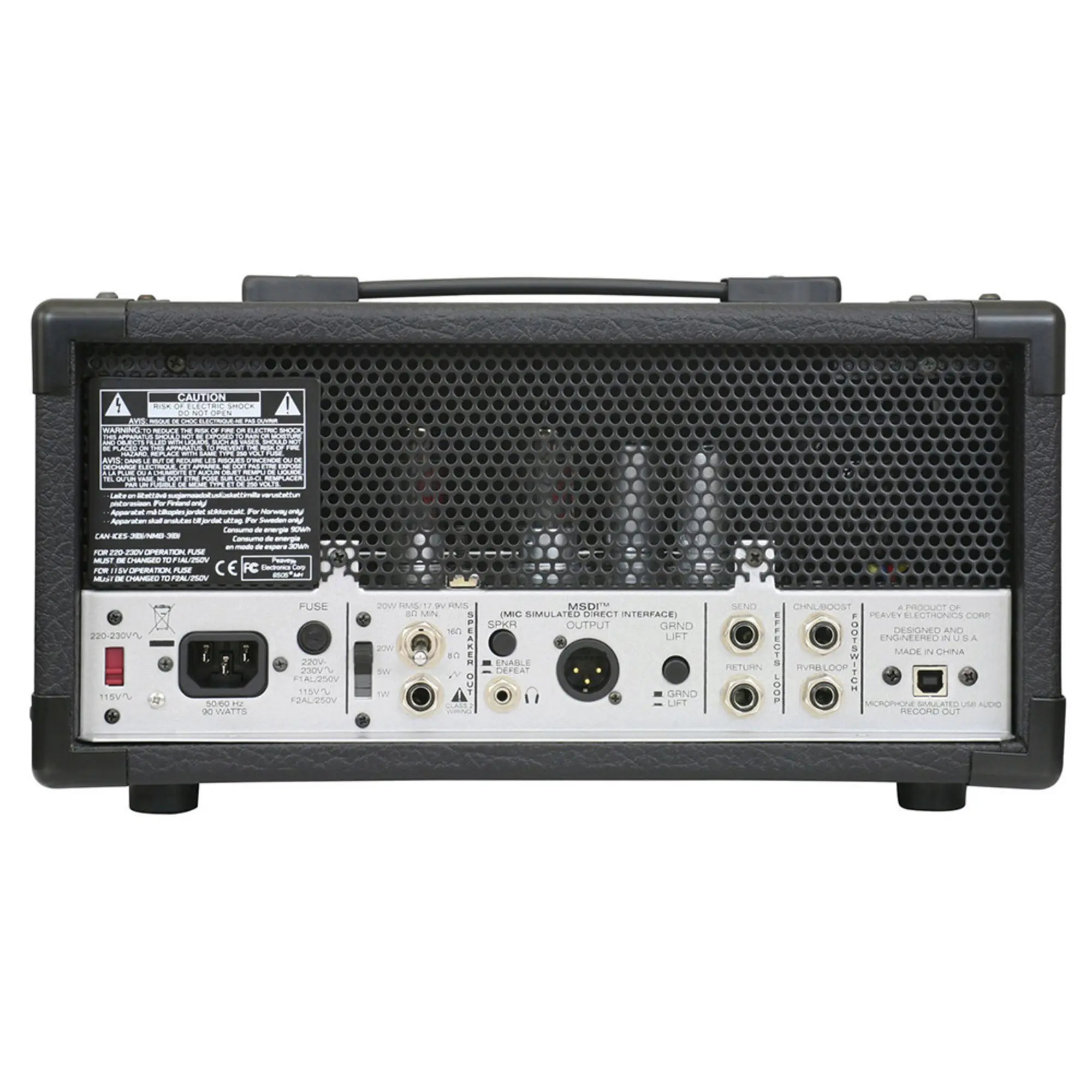 Ламповый гитарный усилитель "голова" Peavey 6505 MH (2 / 5)