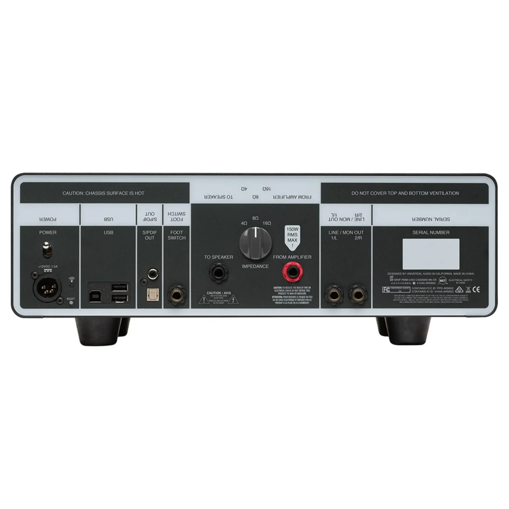Гитарный эмулирующий предусилитель Universal Audio OX Amp Top Box (2 / 2)