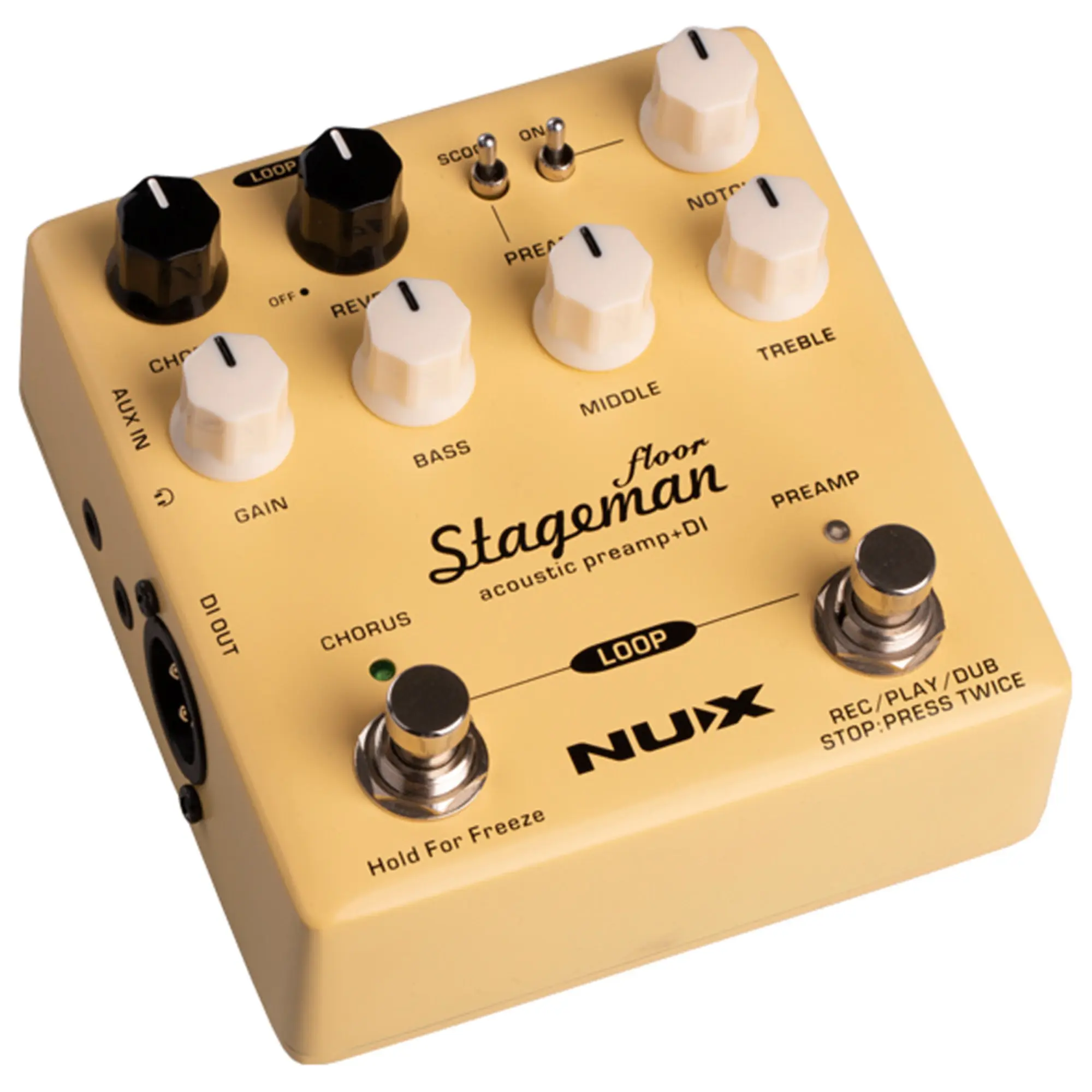 Предусилитель для акустической гитары Nux Stageman Floor NAP-5 (2 / 6)
