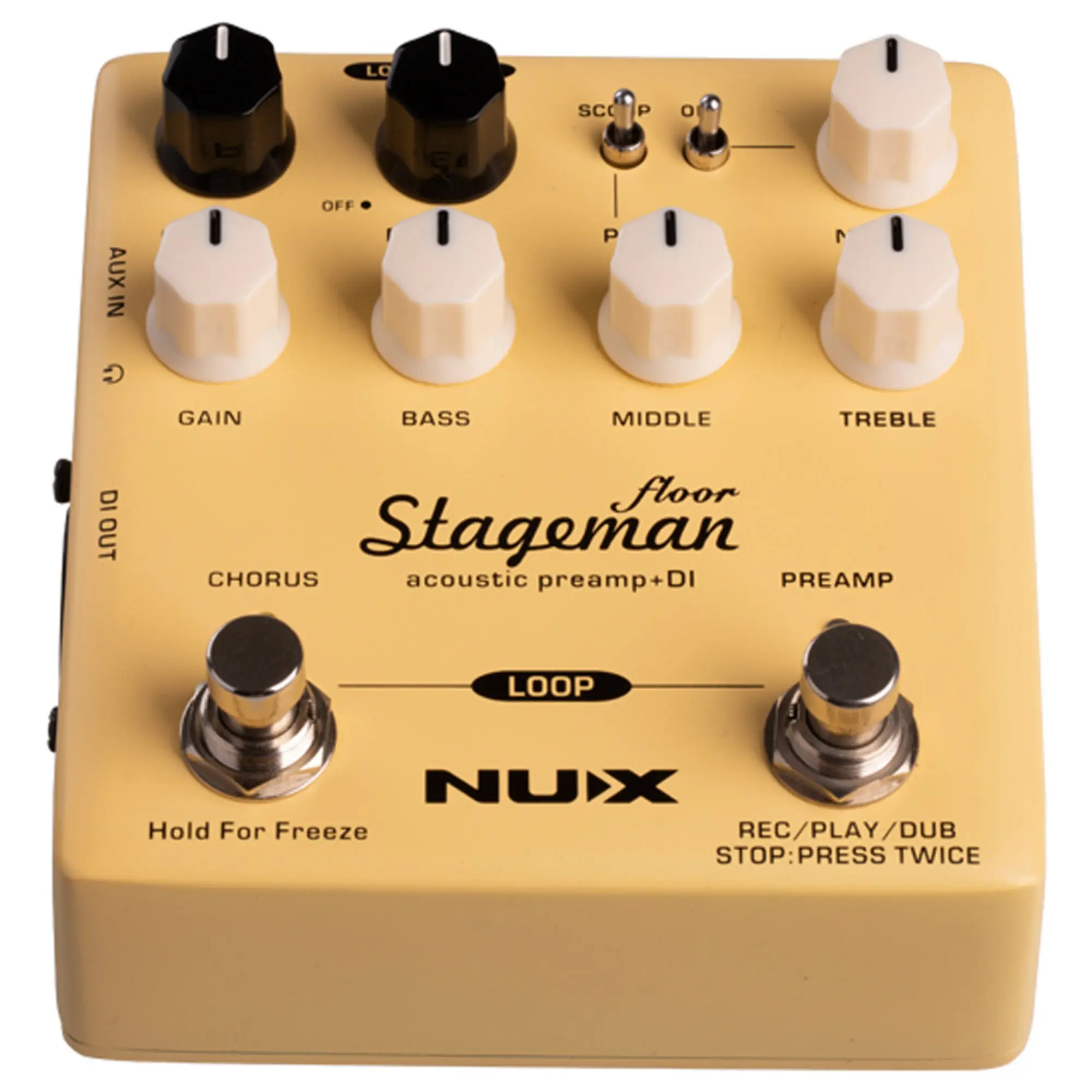 Предусилитель для акустической гитары Nux Stageman Floor NAP-5 (6 / 6)