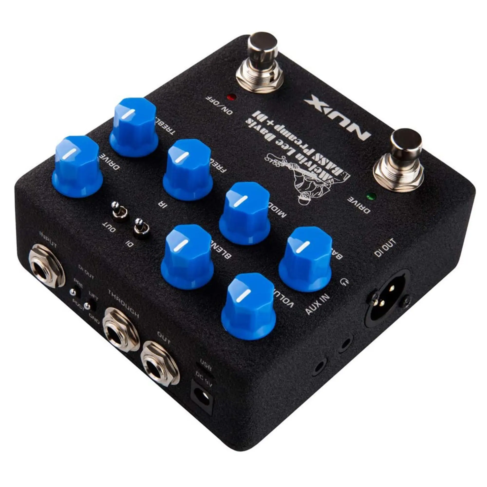 Басовый предусилитель Nux MLD Bass Preamp NBP-5 (3 / 5)