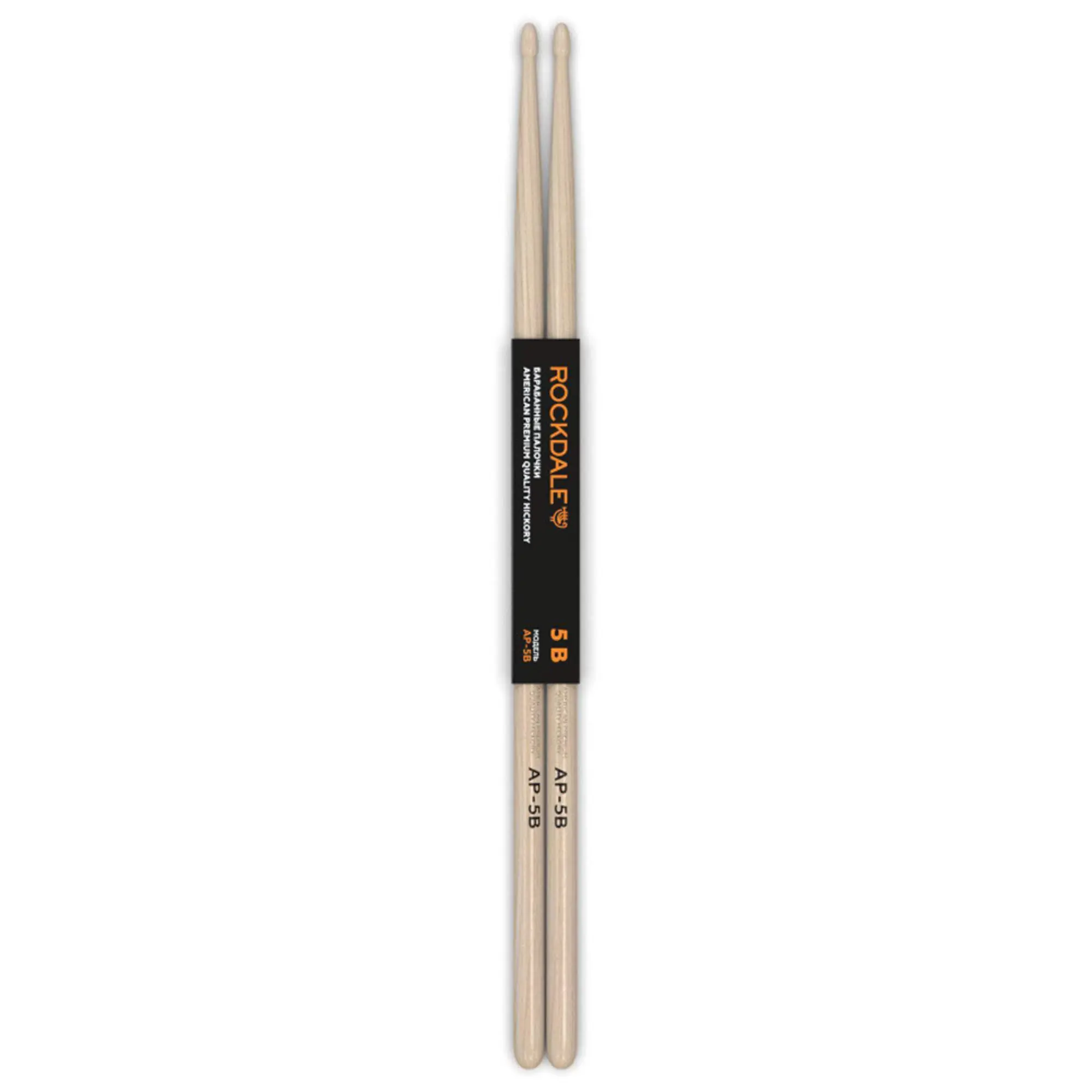 Барабанные палочки Rockdale American Premium Quality Hickory AP-5B (1 / 4)
