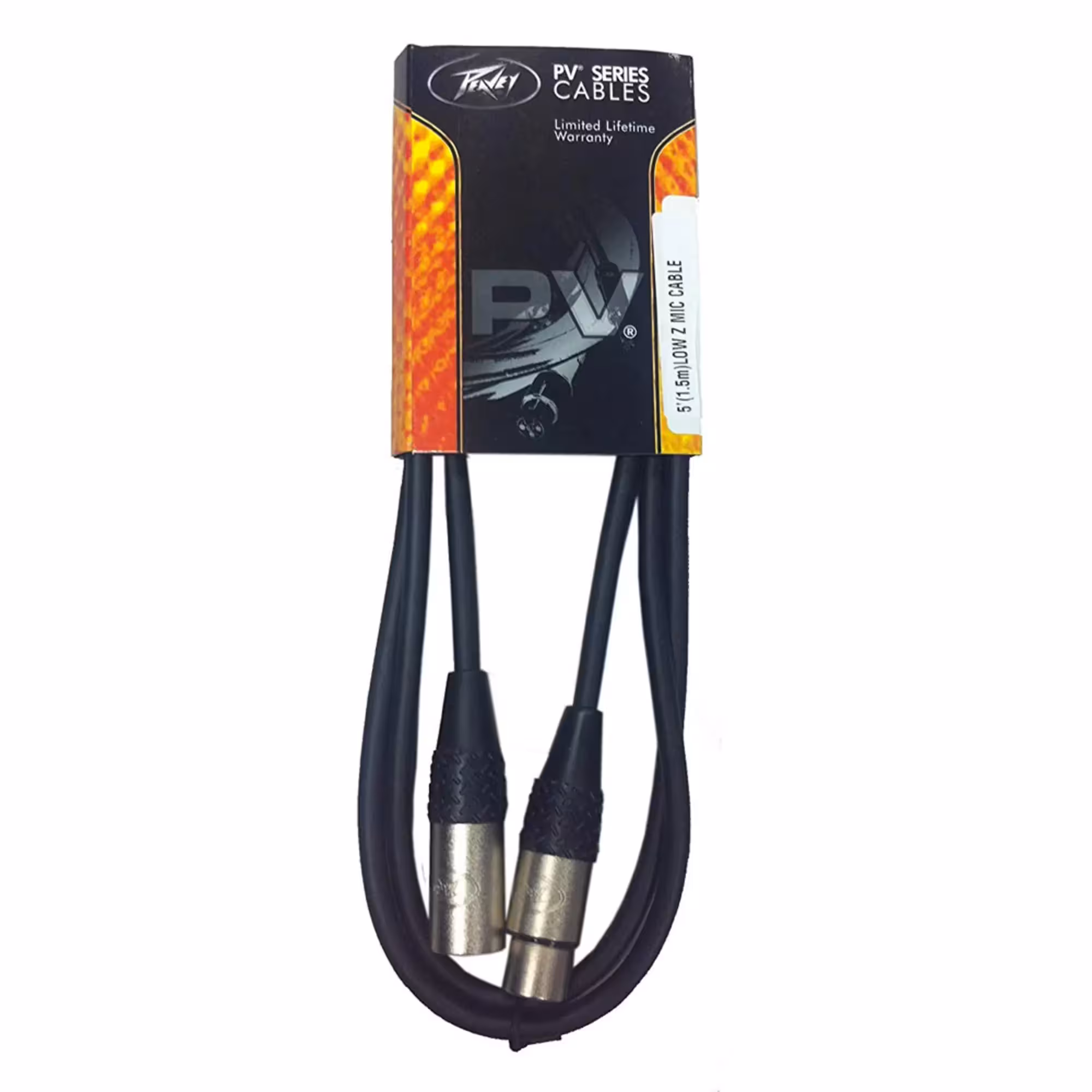Микрофонный кабель XLR-XLR 1,5 м Peavey PV 5' LOW Z MIC CABLE (4 / 4)