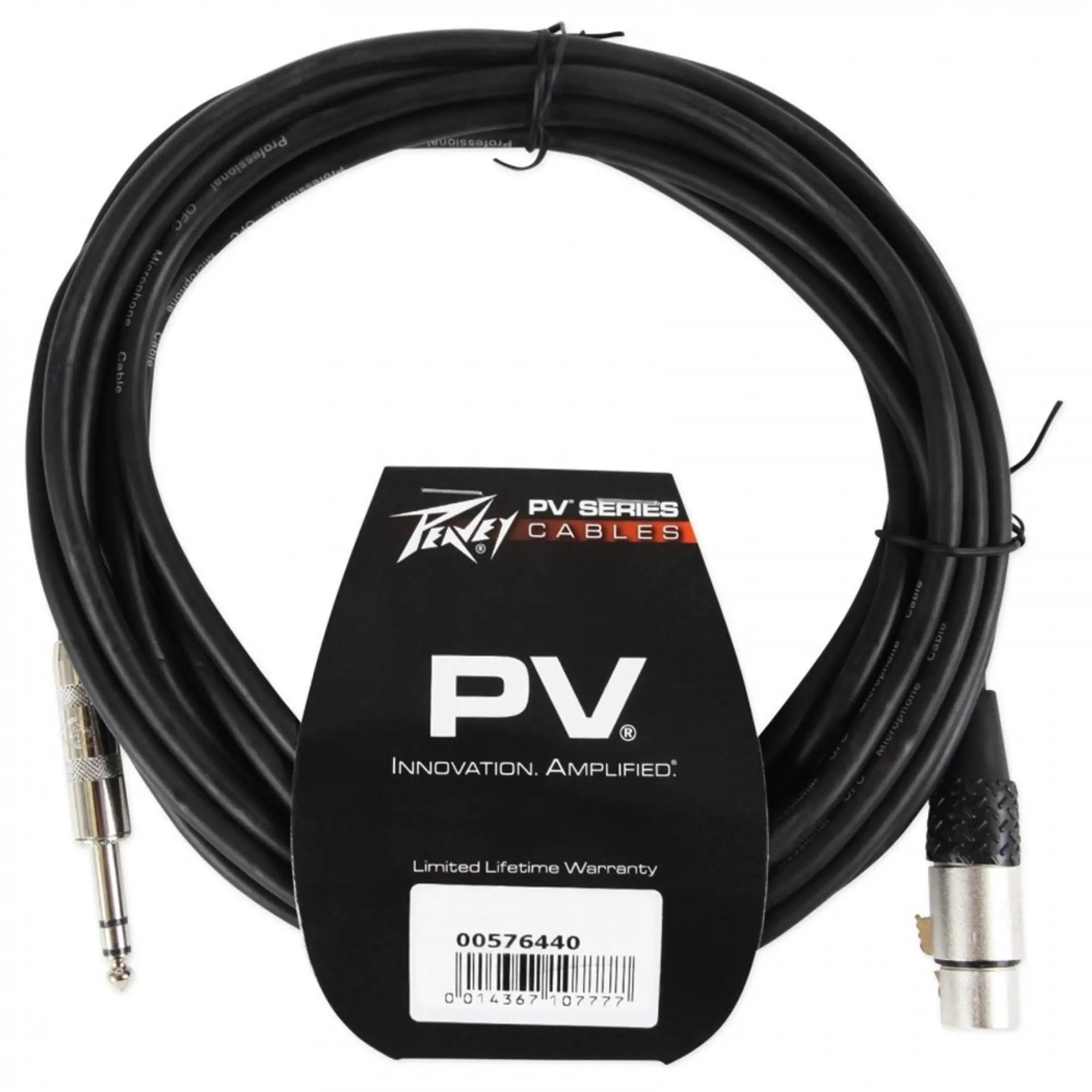 Микрофонный кабель Jack-XLR 6 м Peavey PV 20' HIGH Z MIC CABLE (1 / 1)