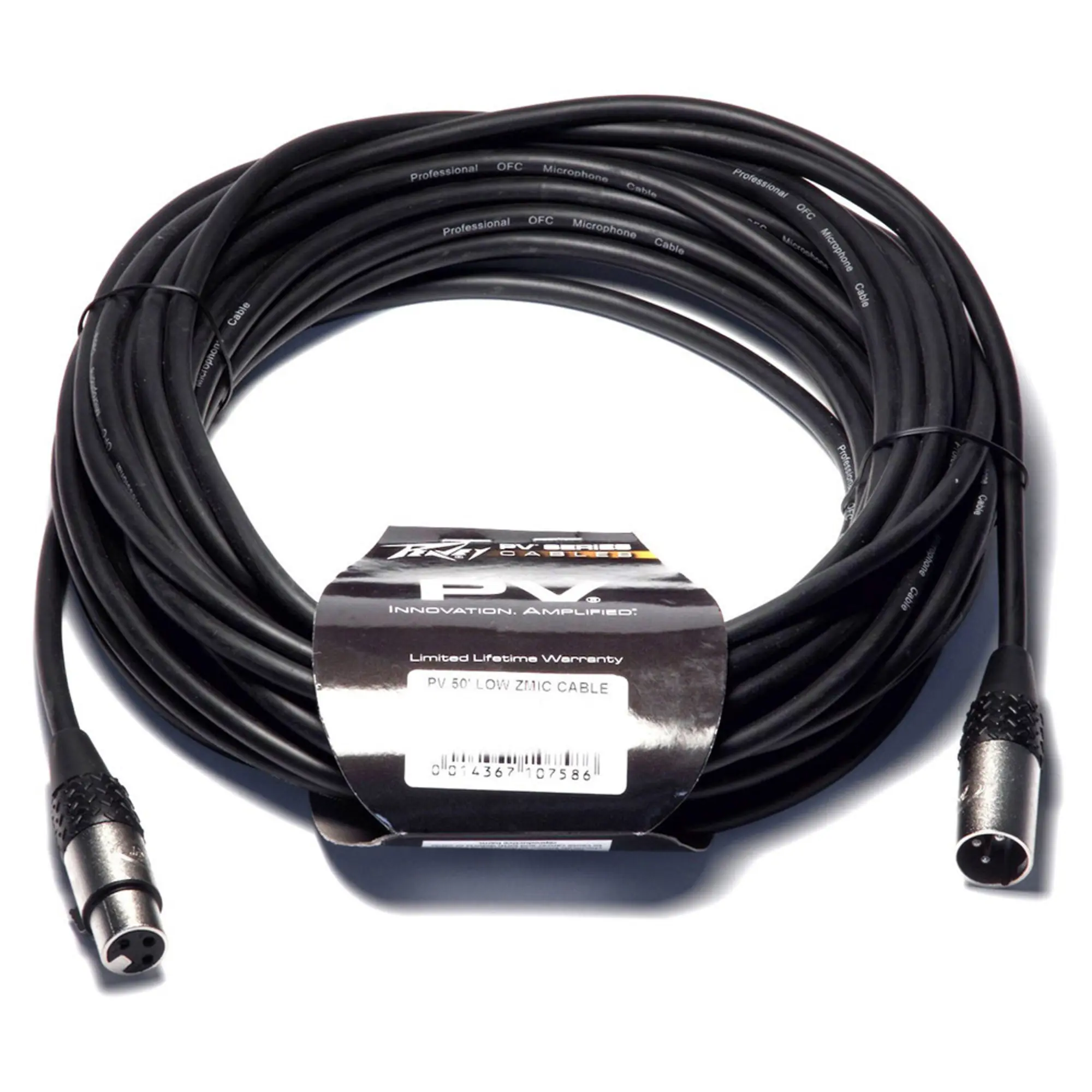 Микрофонный кабель XLR-XLR 15 м Peavey PV 50' Low Z Mic Cable (2 / 4)