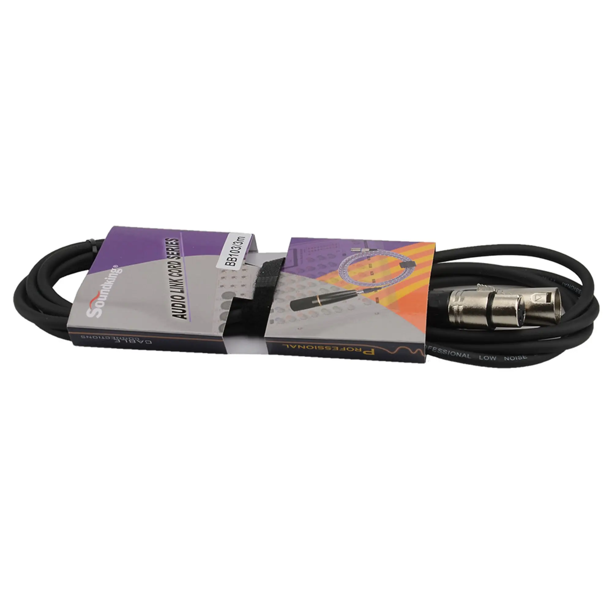 Микрофонный кабель XLR-XLR 3 м SoundKing BB103-3M (4 / 6)