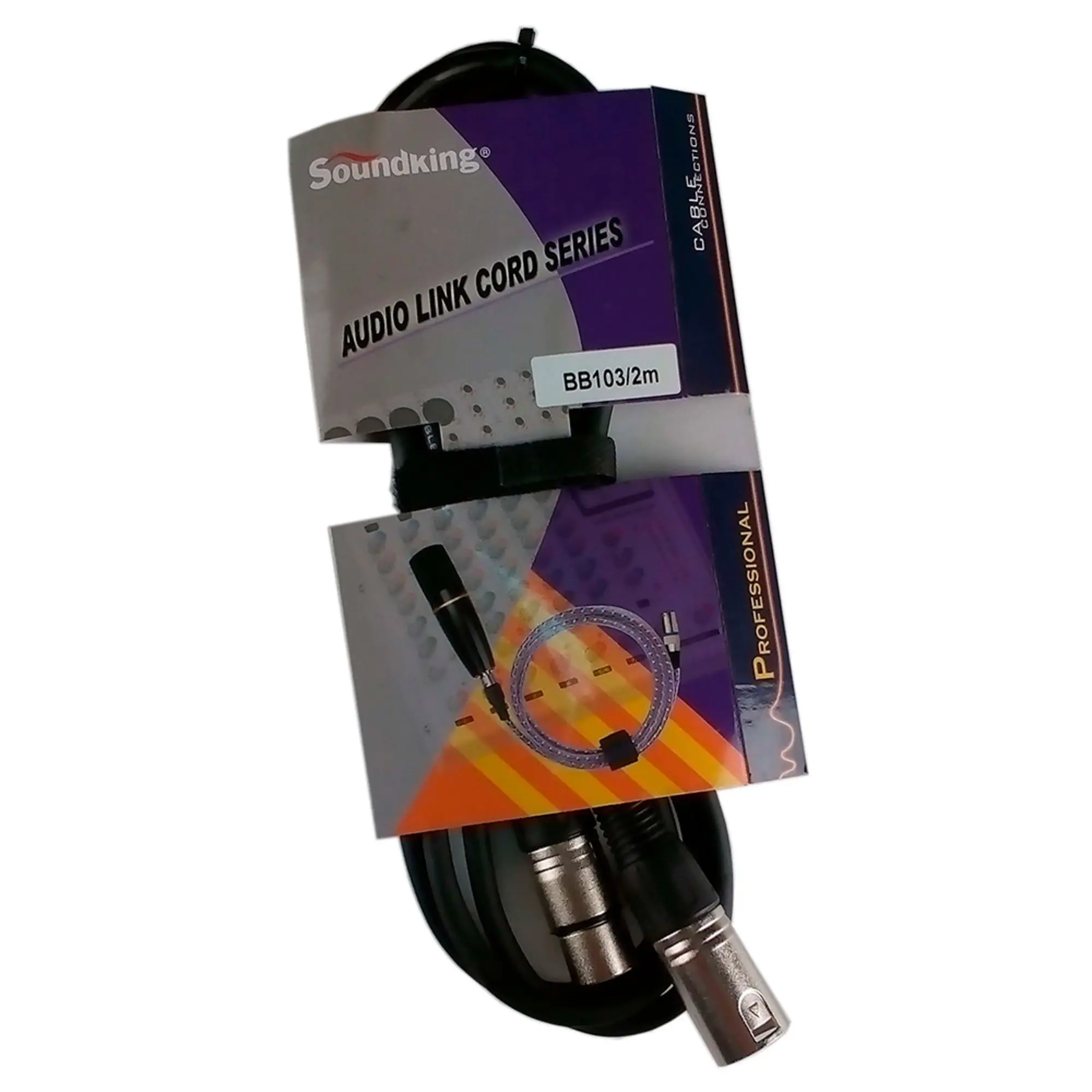 Микрофонный кабель XLR-XLR 2 м SoundKing BB103-2M (1 / 3)