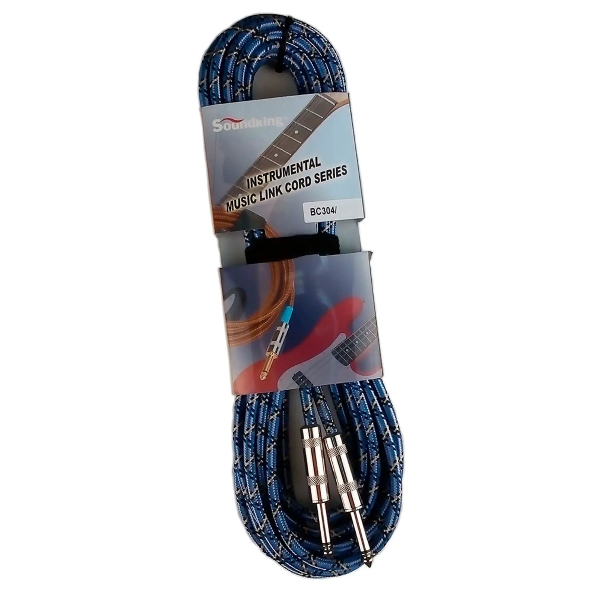 Инструментальный кабель Jack-Jack 10 м SoundKing BC304(30FT) (1 / 1)