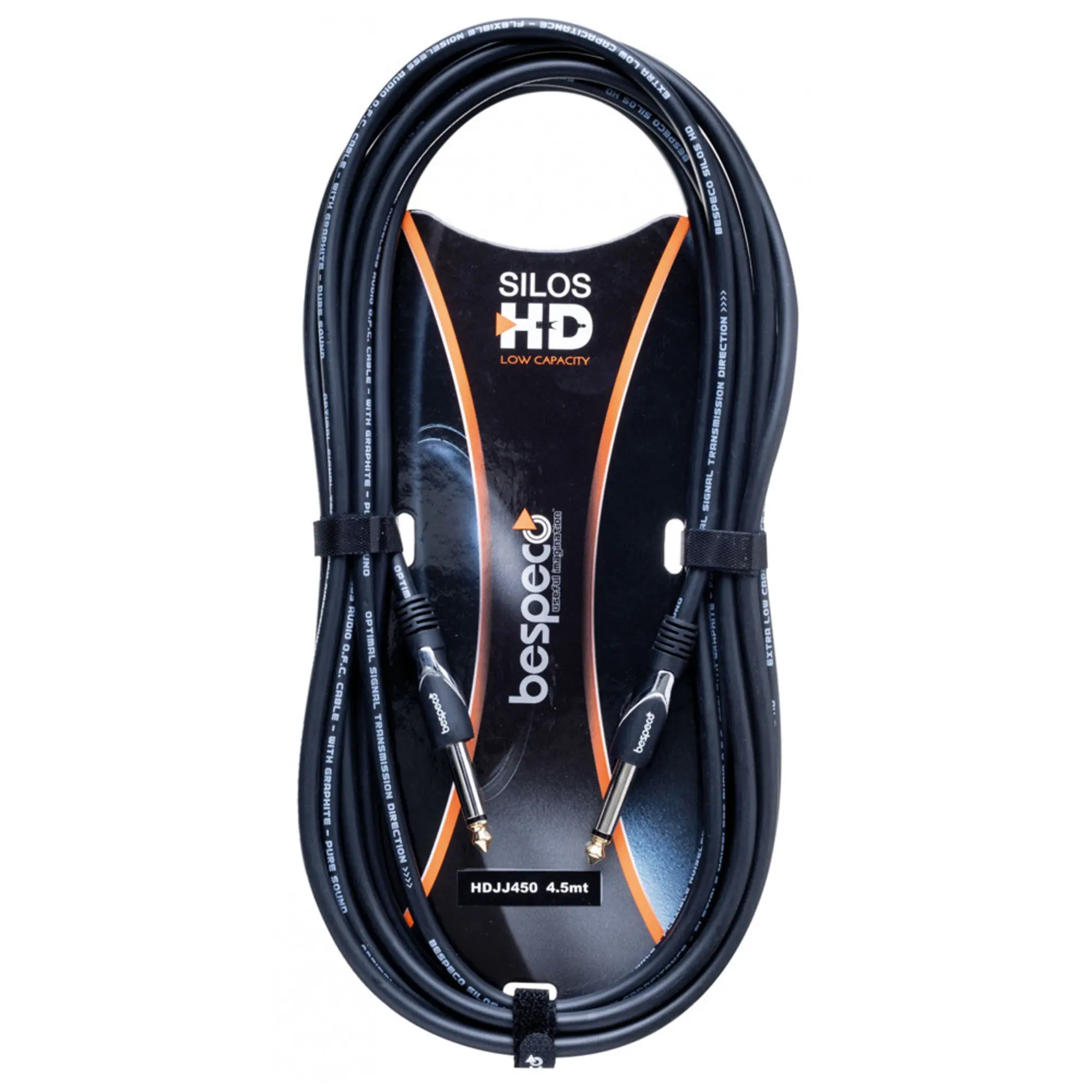 Кабель Jack-Jack 4,5 М Bespeco Silos HD HDJJ450 (2 / 2)