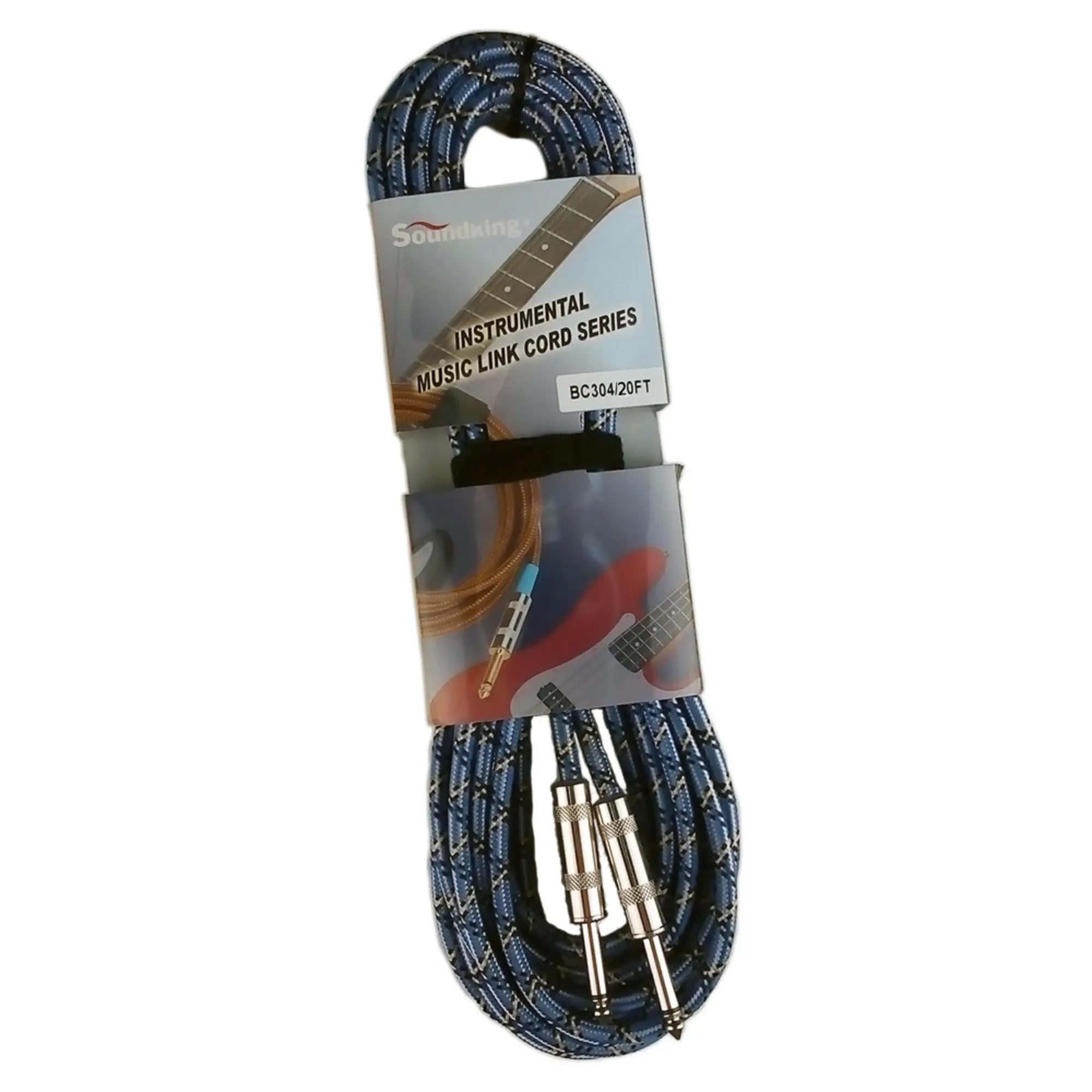 Инструментальный кабель Jack-Jack 6,6 м SoundKing BC304(20FT) (1 / 1)