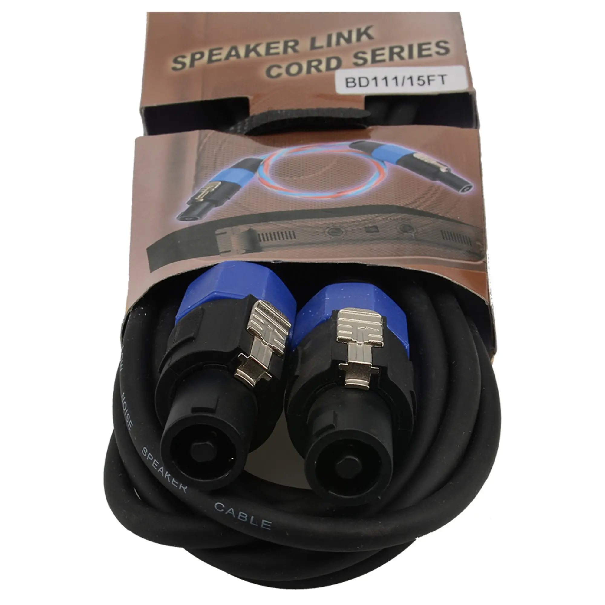 Акустический кабель Speakon-Speakon 5 м SoundKing BD111-15FT (1 / 4)