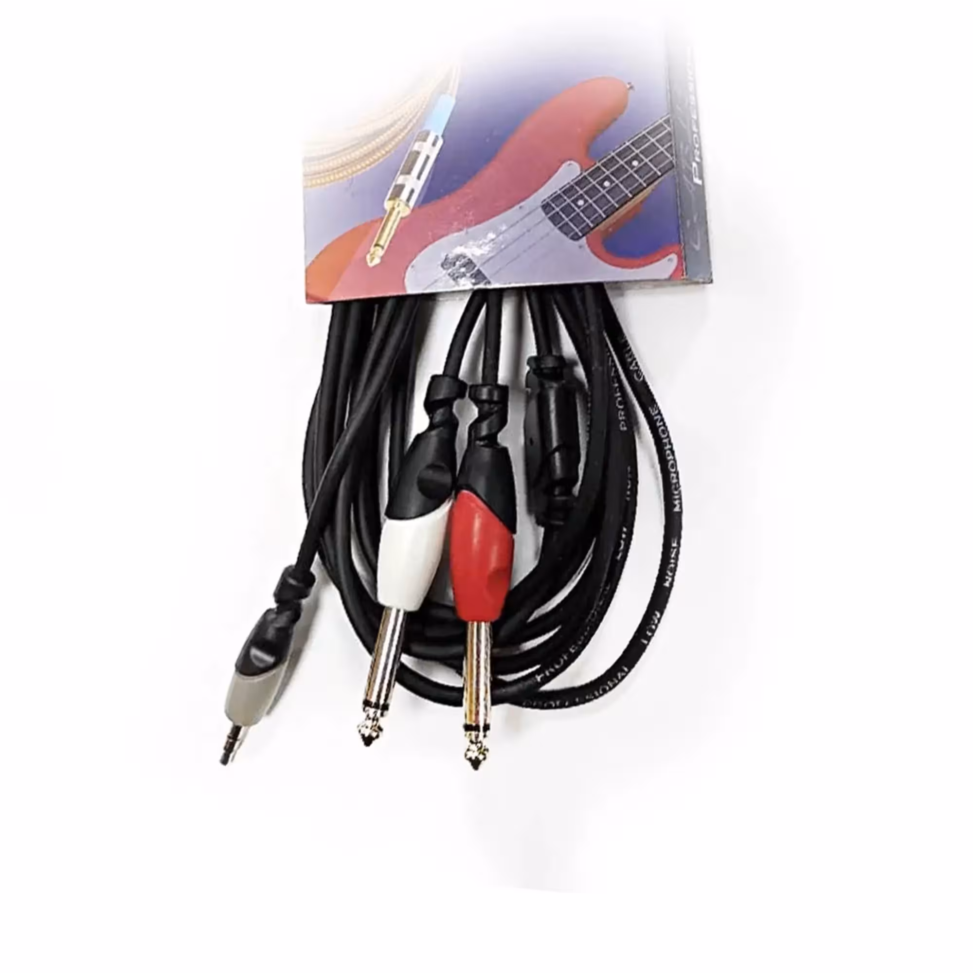 Сигнальный аудио кабель miniJack-Jack 5 м SoundKing BI162-15FT (1 / 1)
