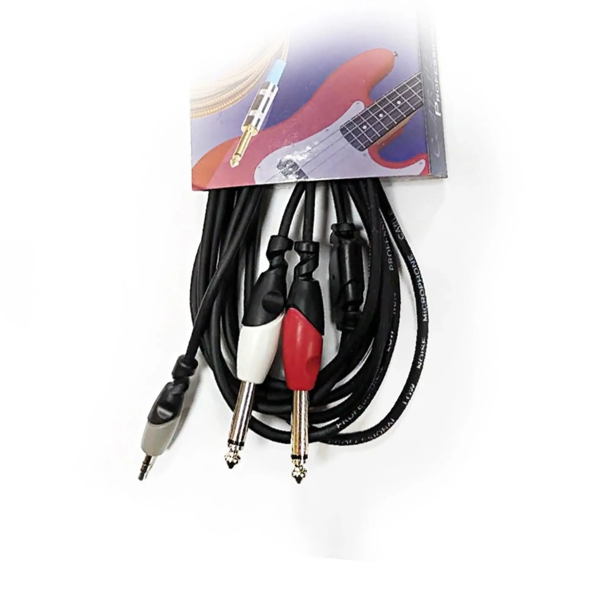 Сигнальный аудио кабель miniJack-Jack 5 м SoundKing BI162-15FT (1 / 1)