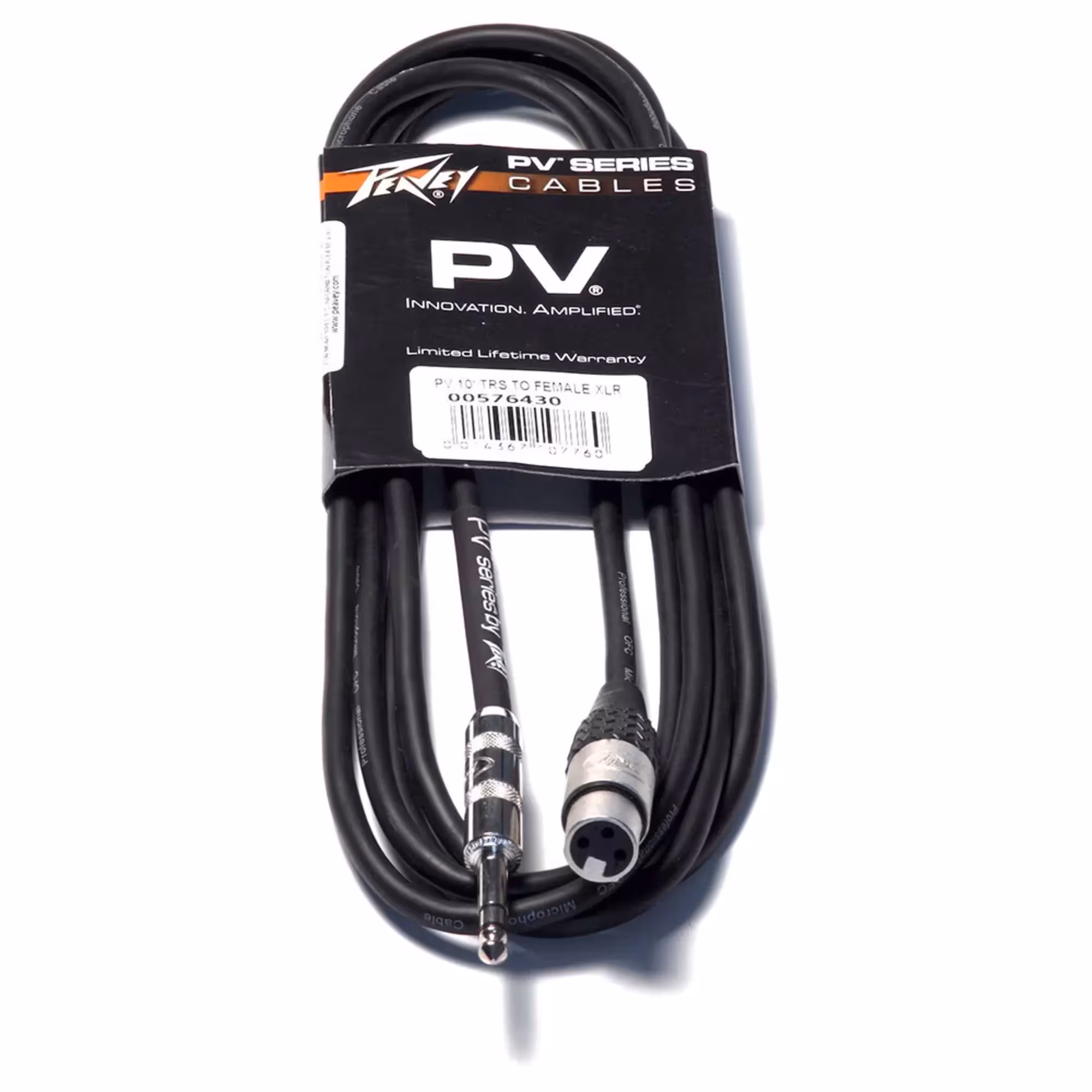 Интерфейсный кабель Jack-XLR(F) 1,5 м Peavey PV 5' TRS to Female XLR (2 / 4)
