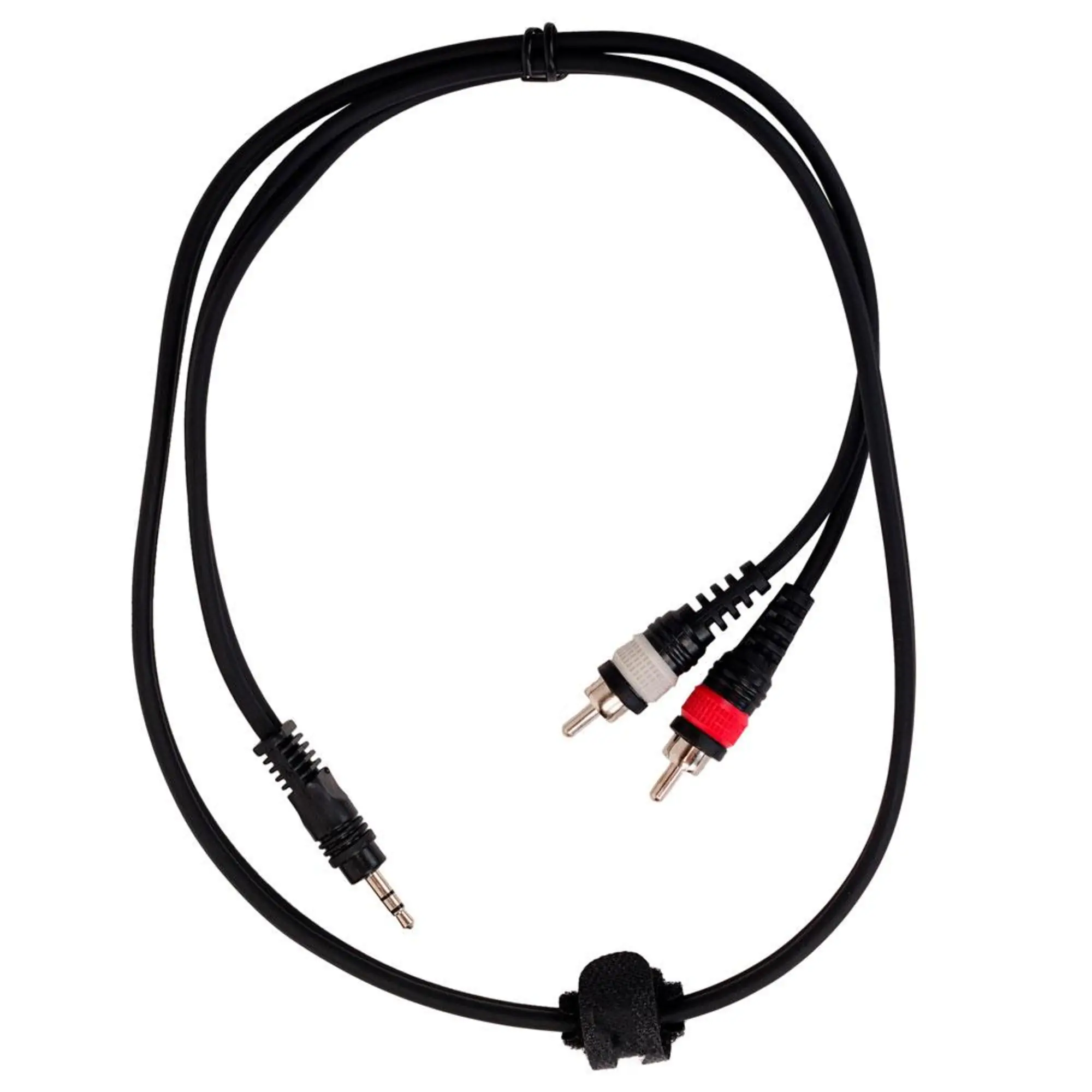 Сигнальный аудио кабель miniJack-RCA 1 м Rockdale XC-001-1M (2 / 3)