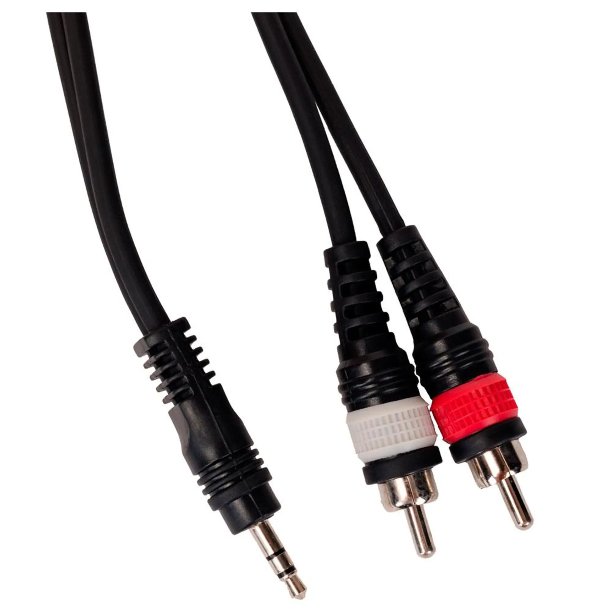 Сигнальный аудио кабель miniJack-RCA 1 м Rockdale XC-001-1M (3 / 3)