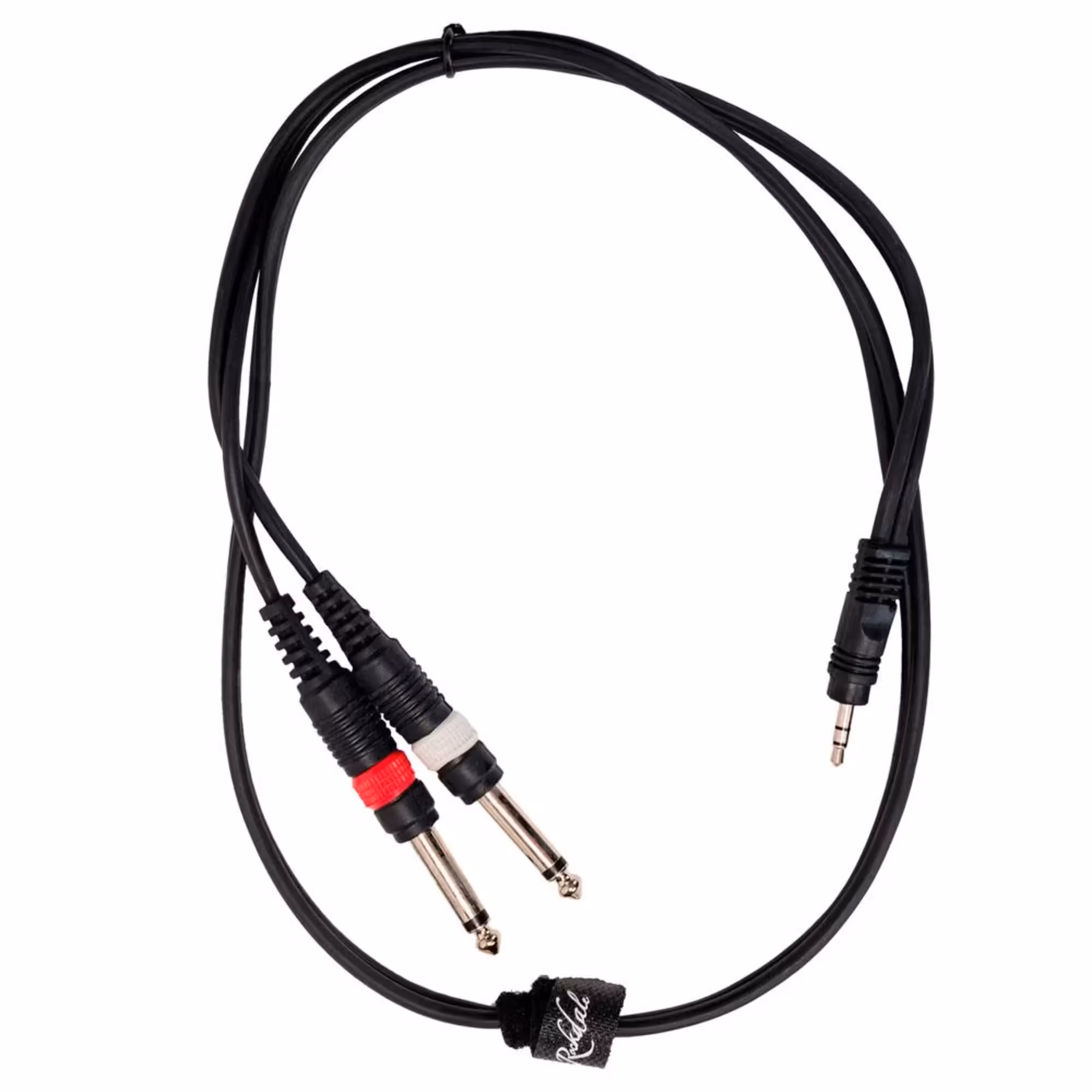 Сигнальный аудио кабель miniJack-Jack 1 м Rockdale XC-002-1M (2 / 3)
