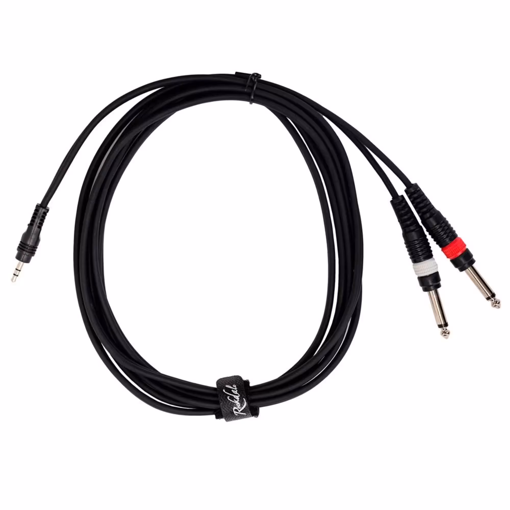 Сигнальный аудио кабель miniJack-Jack 3 м Rockdale XC-002-3M (2 / 3)