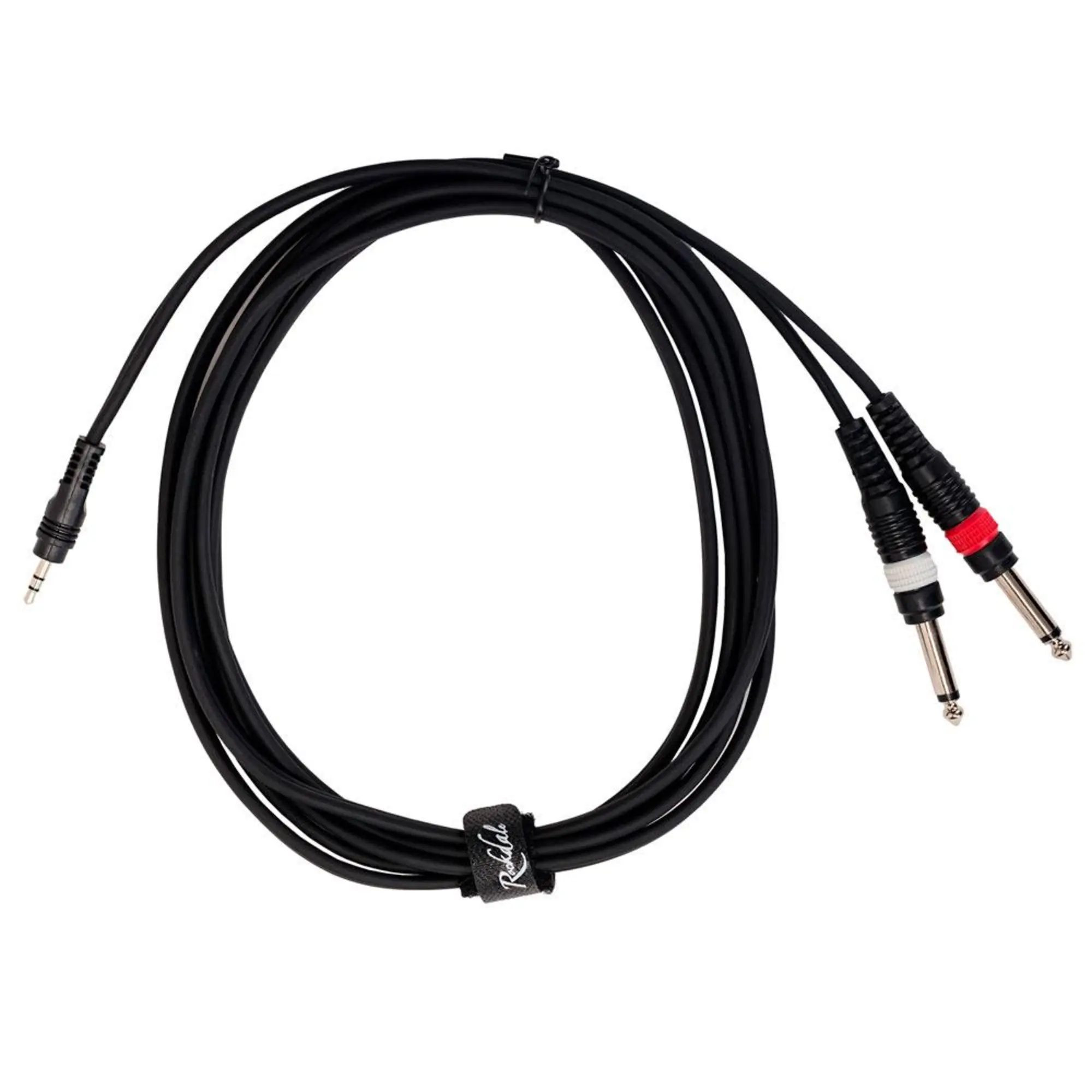 Сигнальный аудио кабель miniJack-Jack 3 м Rockdale XC-002-3M (2 / 3)