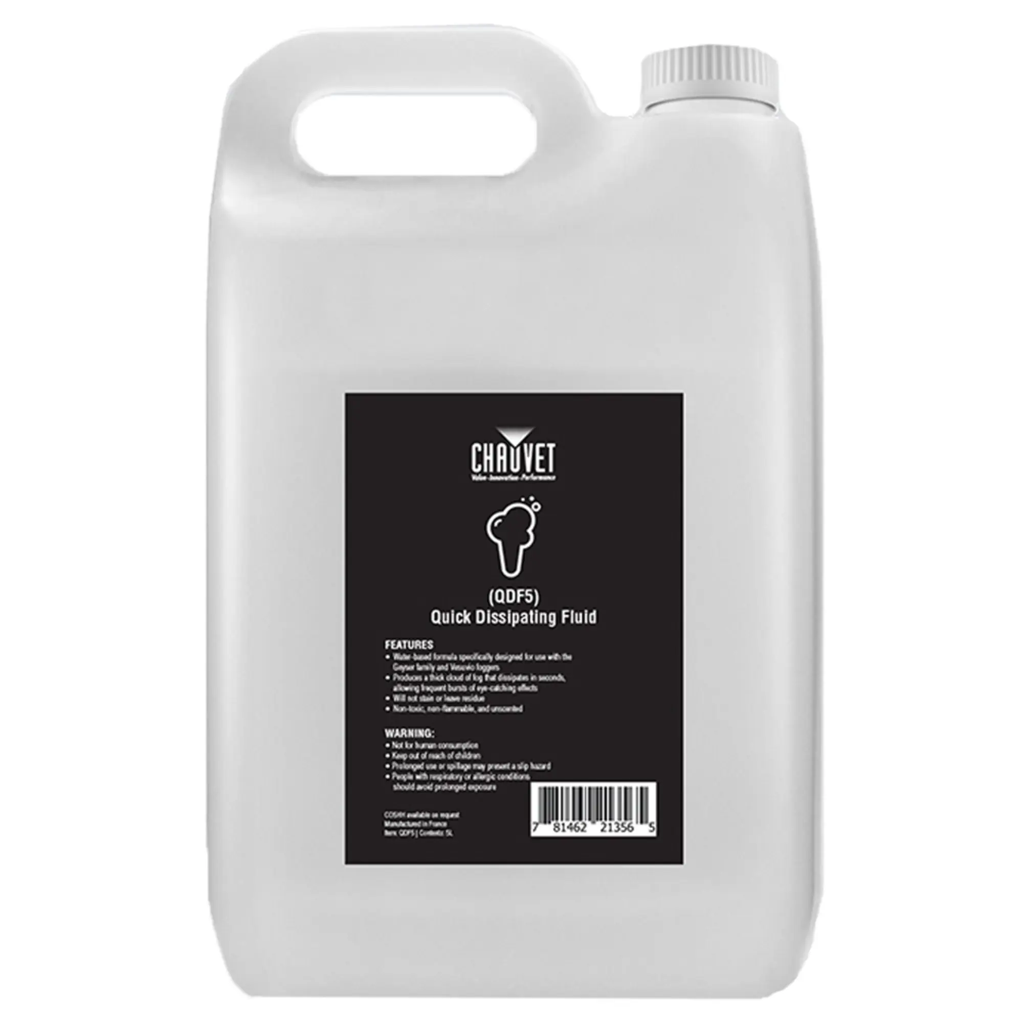 Жидкость для дым машин CHAUVET QDF5 (1 / 1)