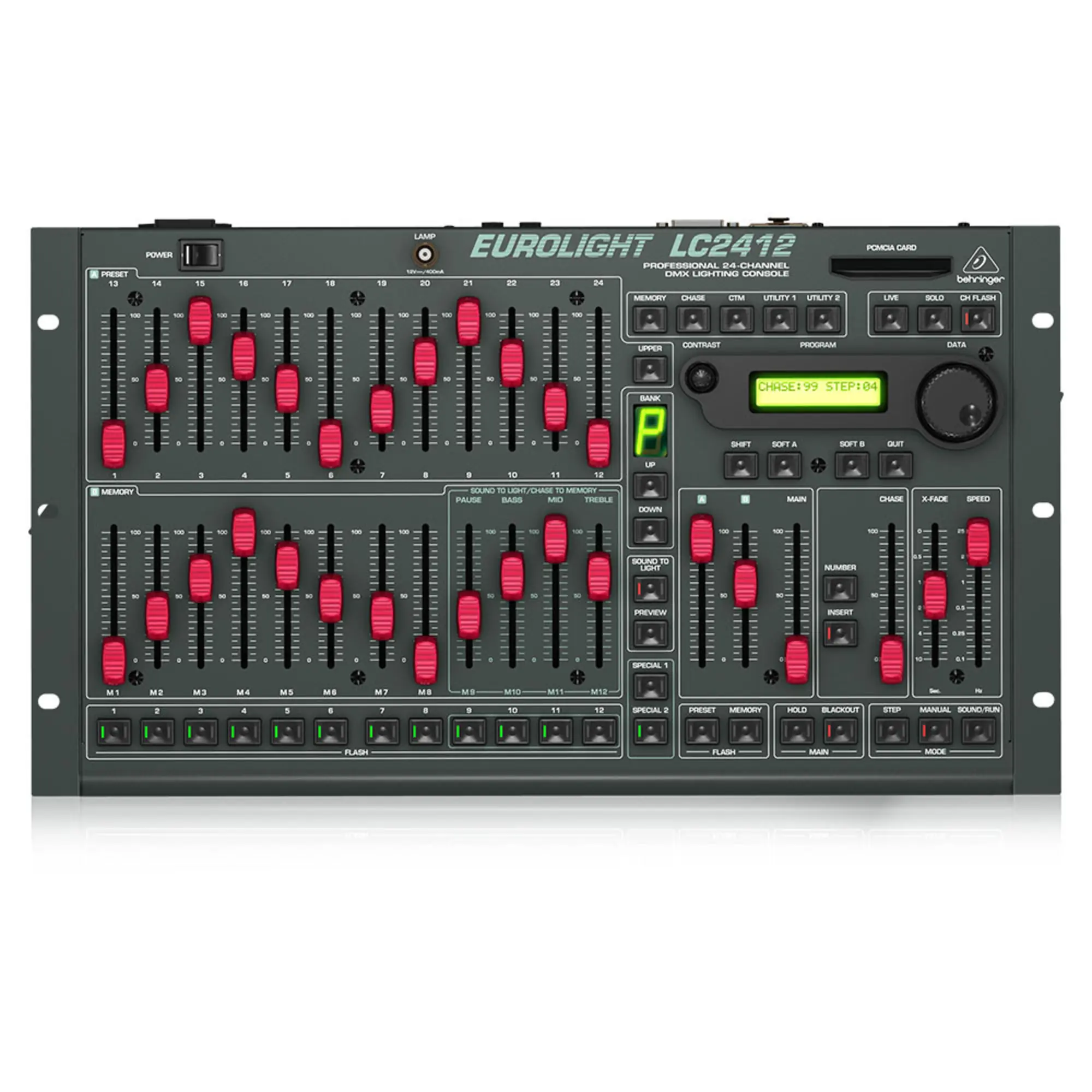 Световой пульт DMX Behringer LC2412 (1 / 5)