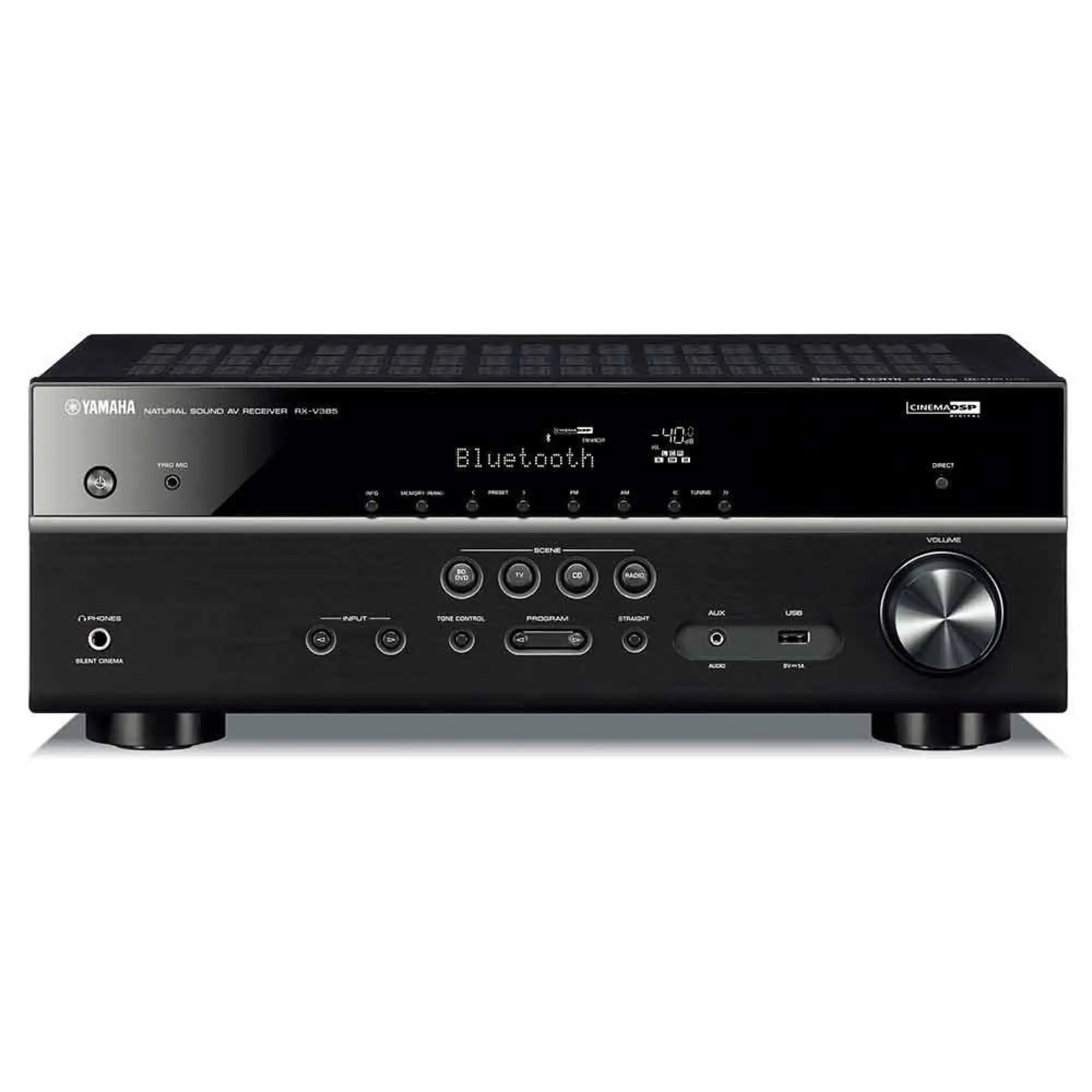 AV ресивер Yamaha RX-V385 Black (1 / 3)