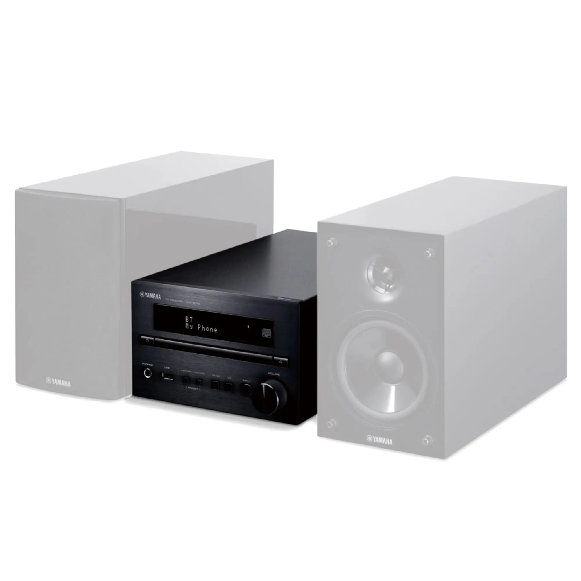 CD ресивер Yamaha CRX-B370 Black (3 / 3)