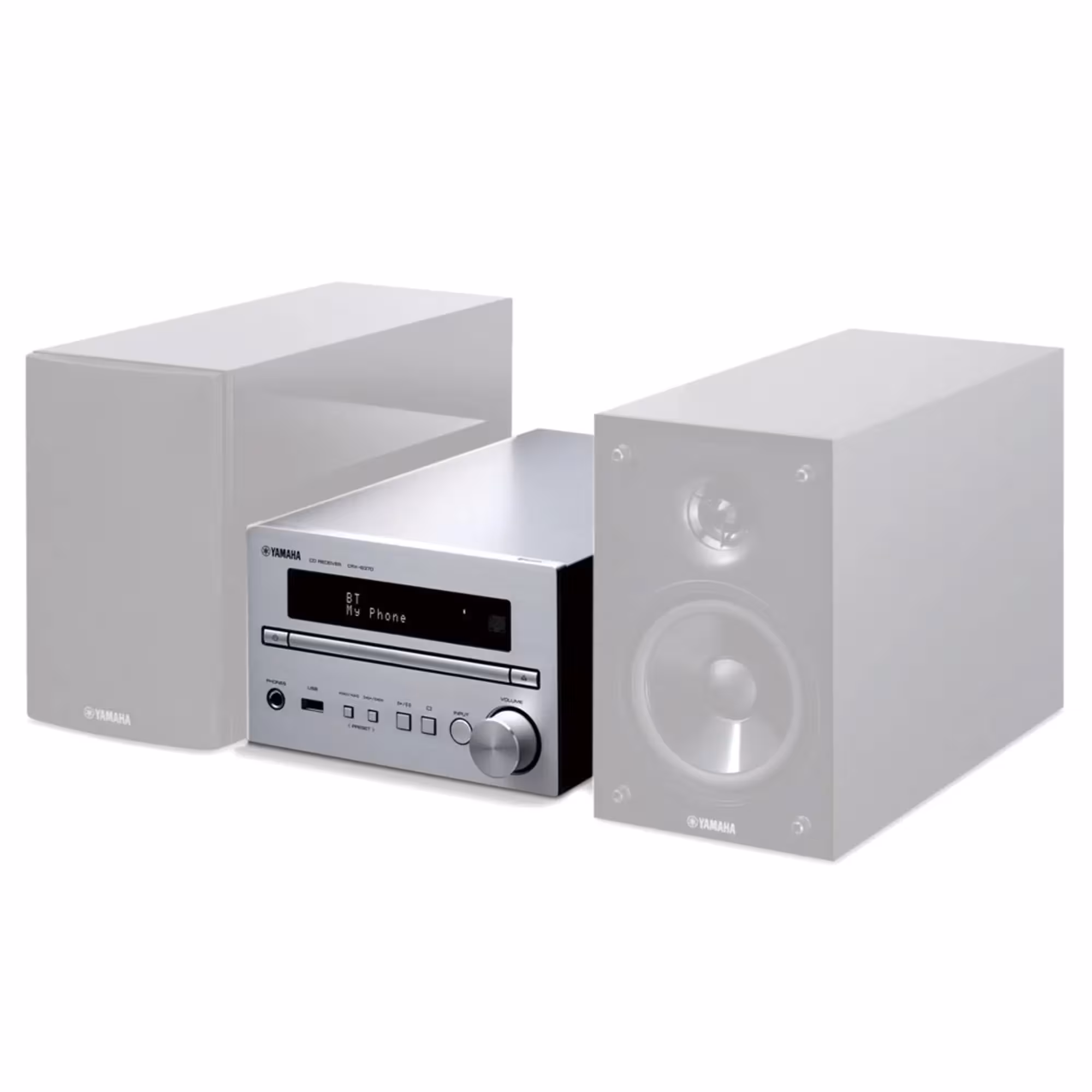 CD ресивер Yamaha CRX-B370 Silver (3 / 3)