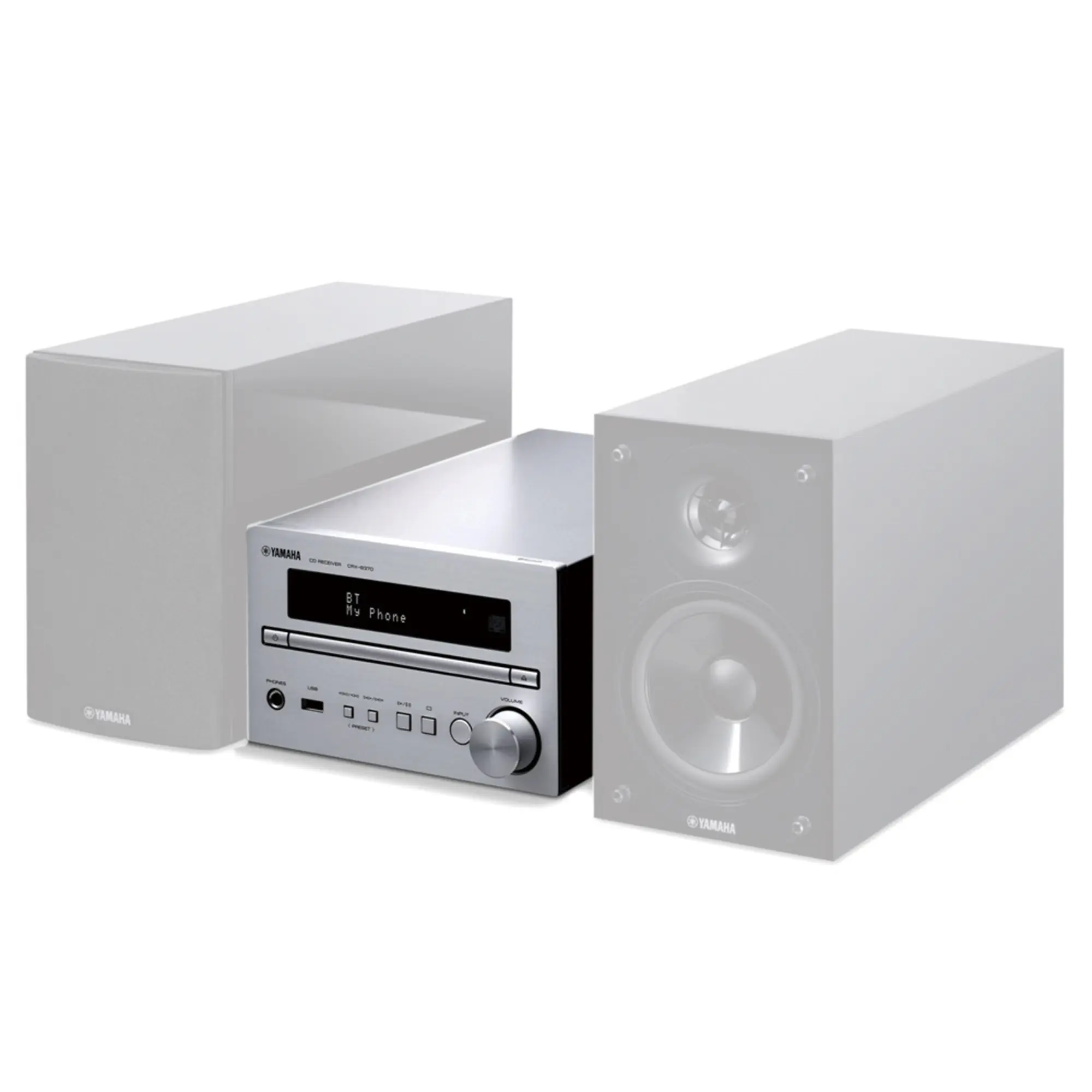 CD ресивер Yamaha CRX-B370 Silver (3 / 3)