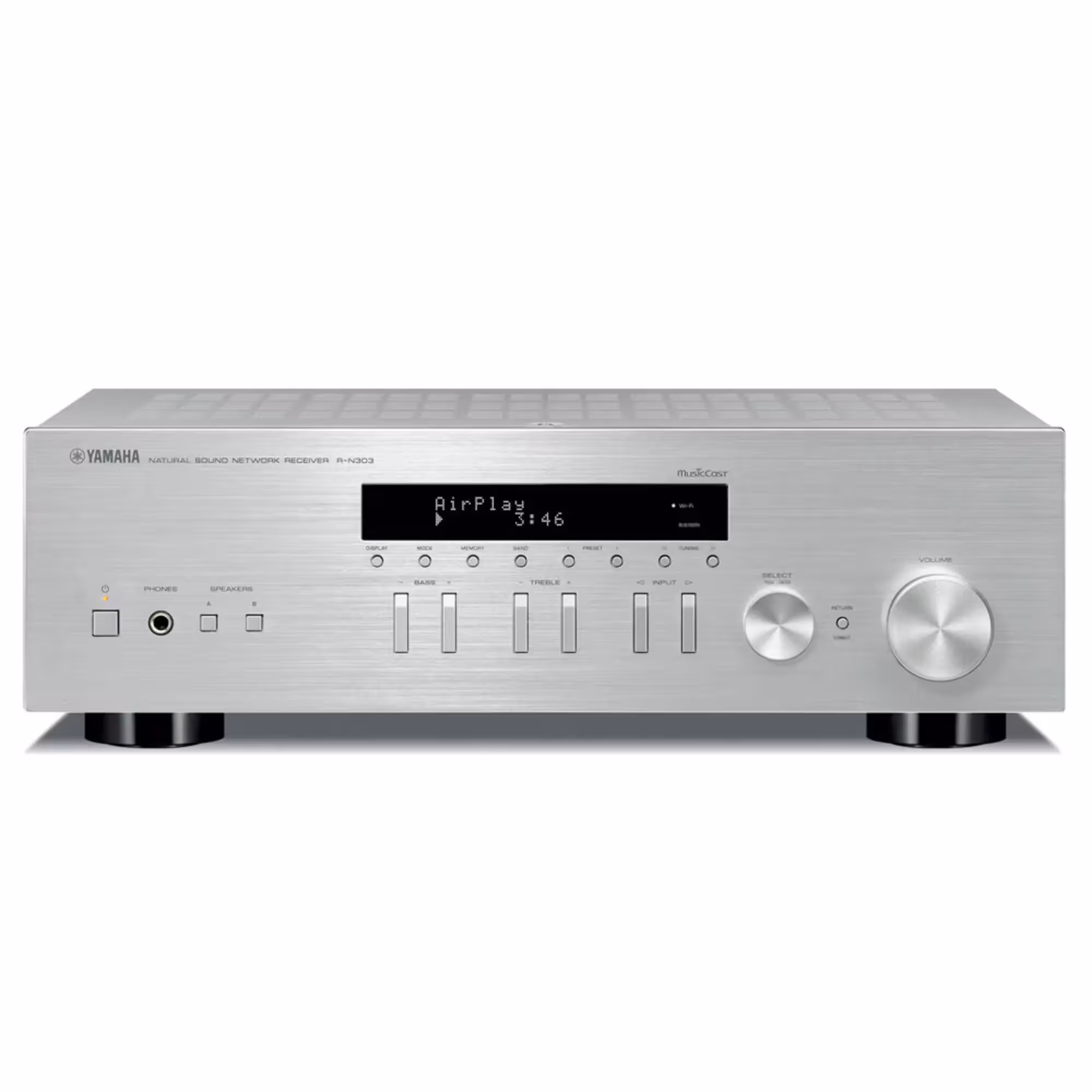 Стереоресивер Yamaha R-N303 Silver (1 / 3)