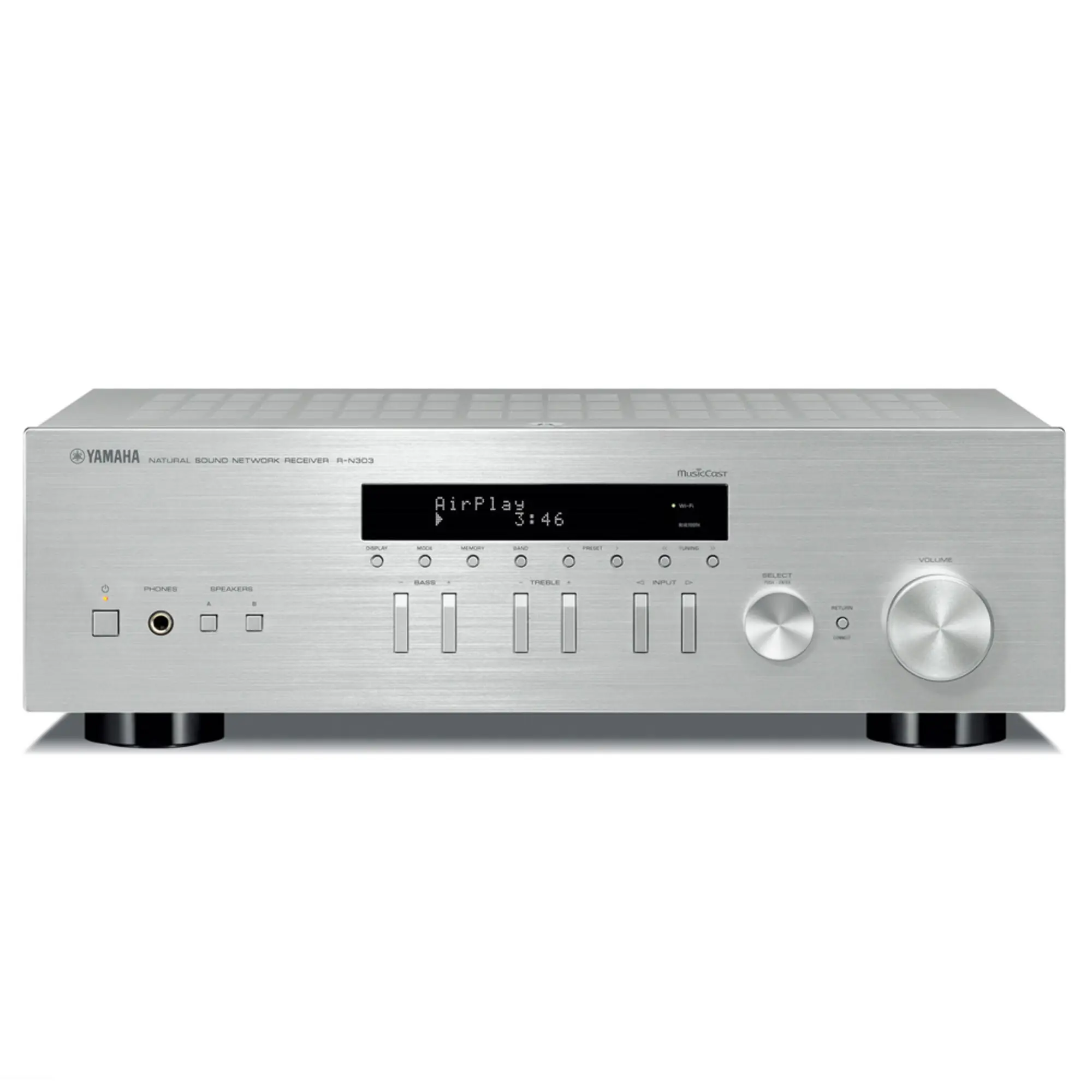 Стереоресивер Yamaha R-N303 Silver (1 / 3)
