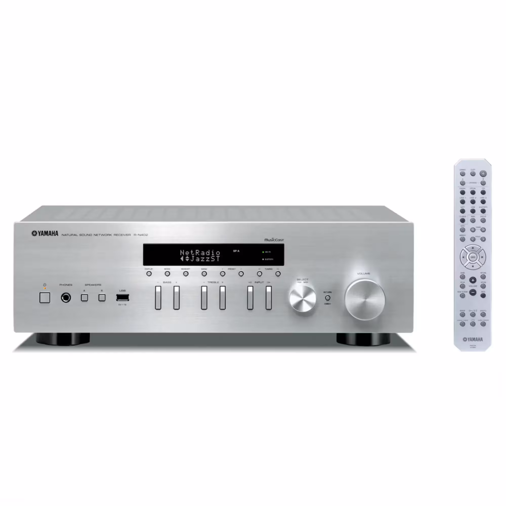 Стереоресивер Yamaha R-N402 Silver (1 / 2)