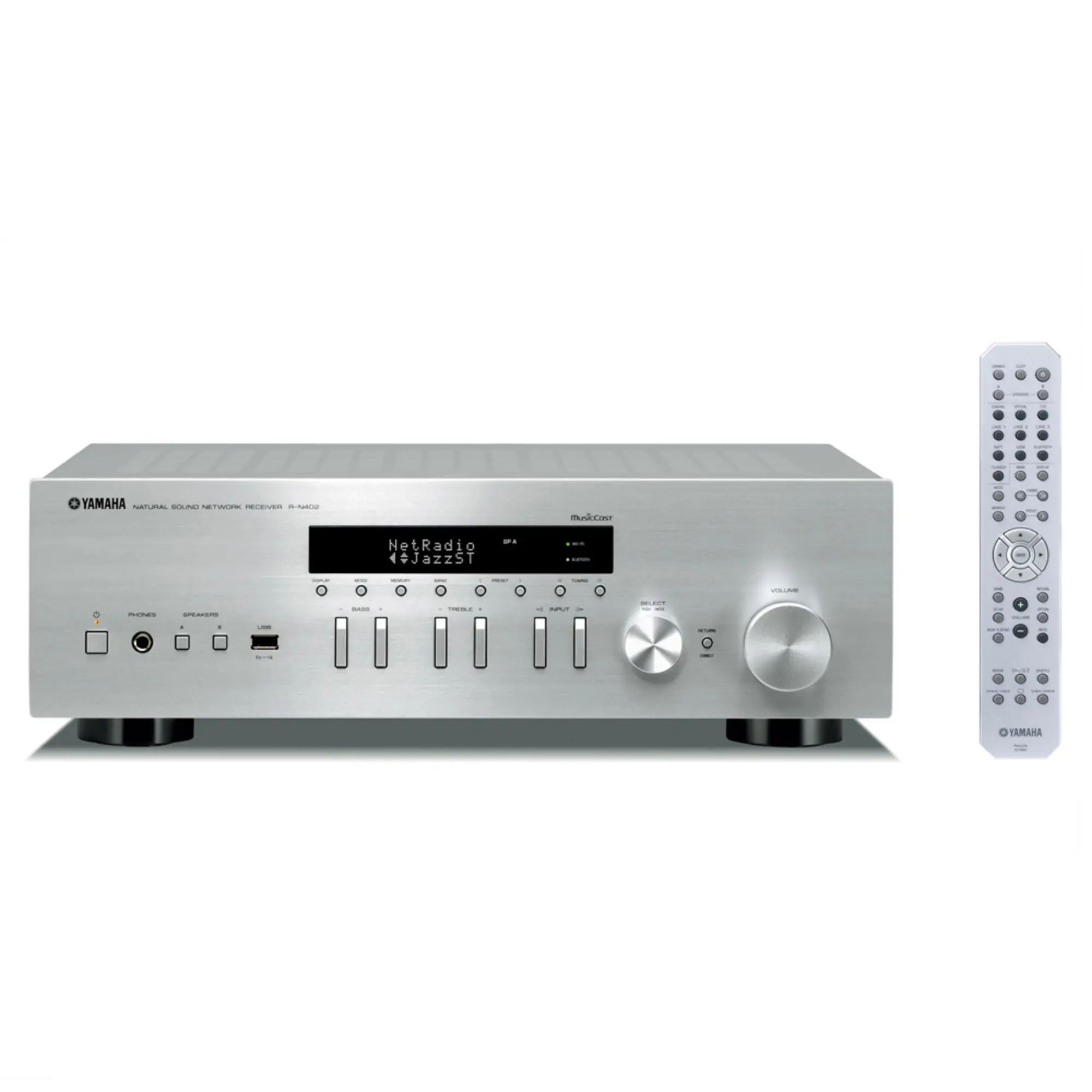 Стереоресивер Yamaha R-N402 Silver (1 / 2)