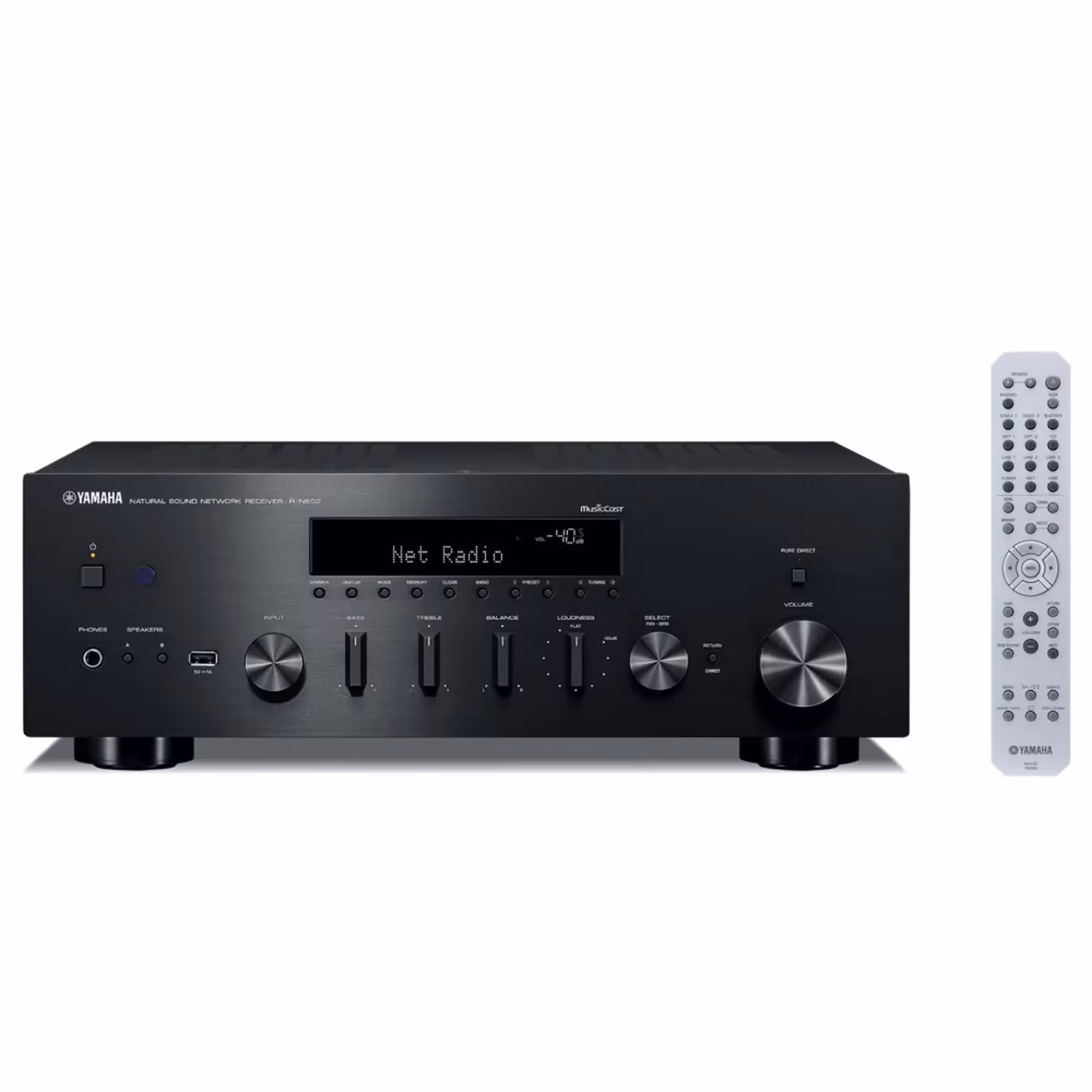 Стереоресивер Yamaha R-N602 Black (1 / 2)