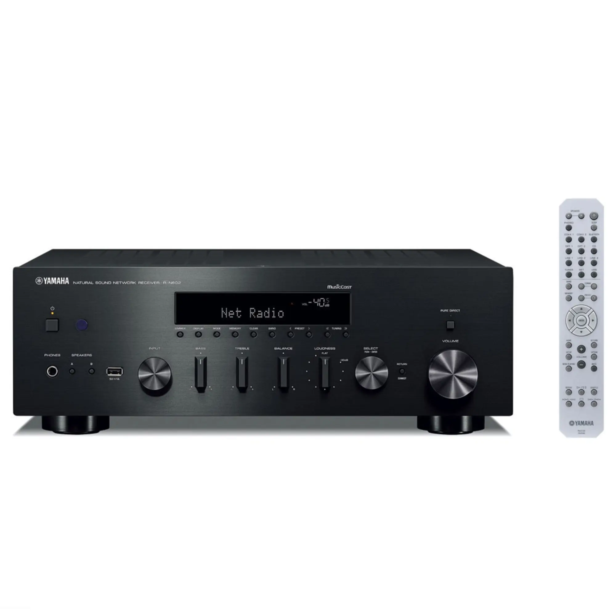 Стереоресивер Yamaha R-N602 Black (1 / 2)