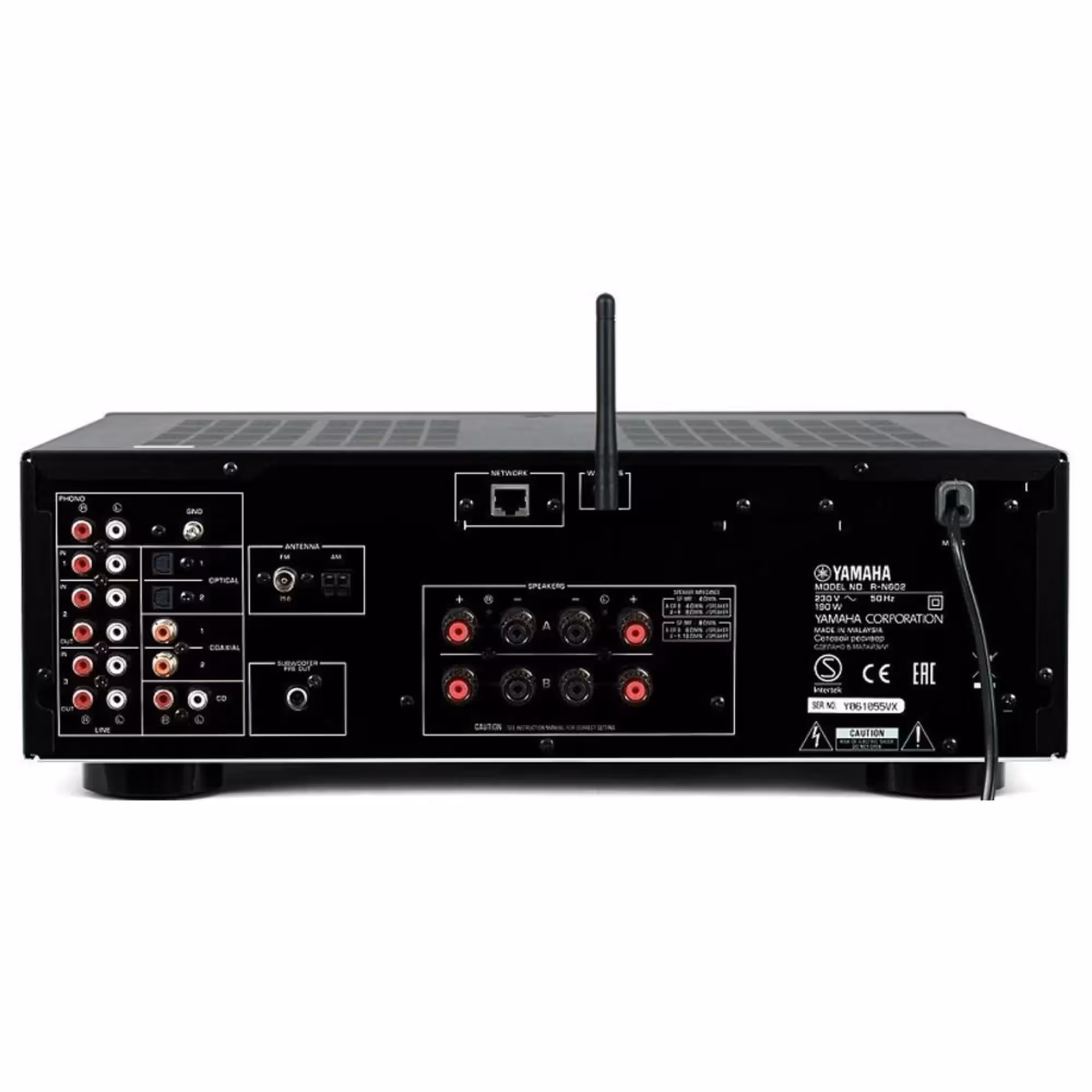 Стереоресивер Yamaha R-N602 Silver (2 / 2)