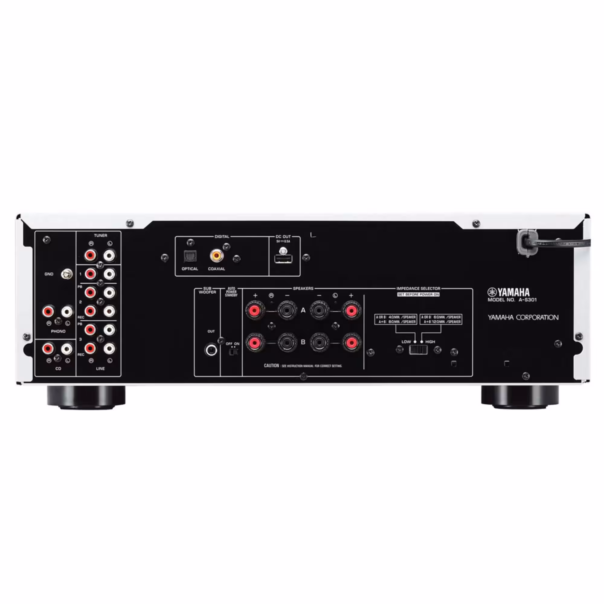 Стереоусилитель Yamaha A-S301 Silver (2 / 3)