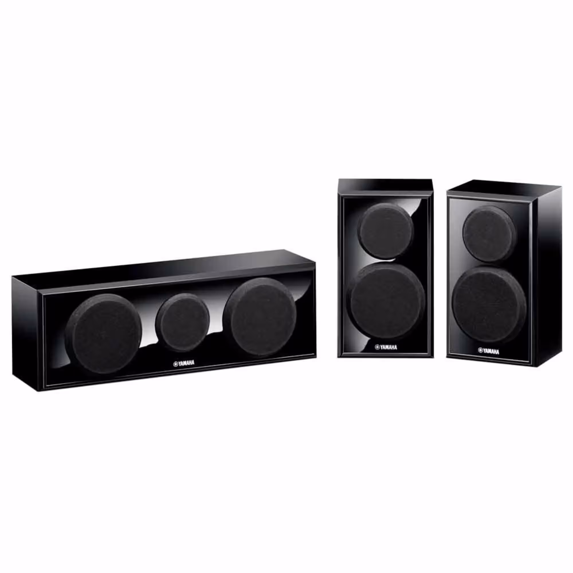 Комплект полочной акустики Yamaha NS-P150 Piano Black (1 / 2)