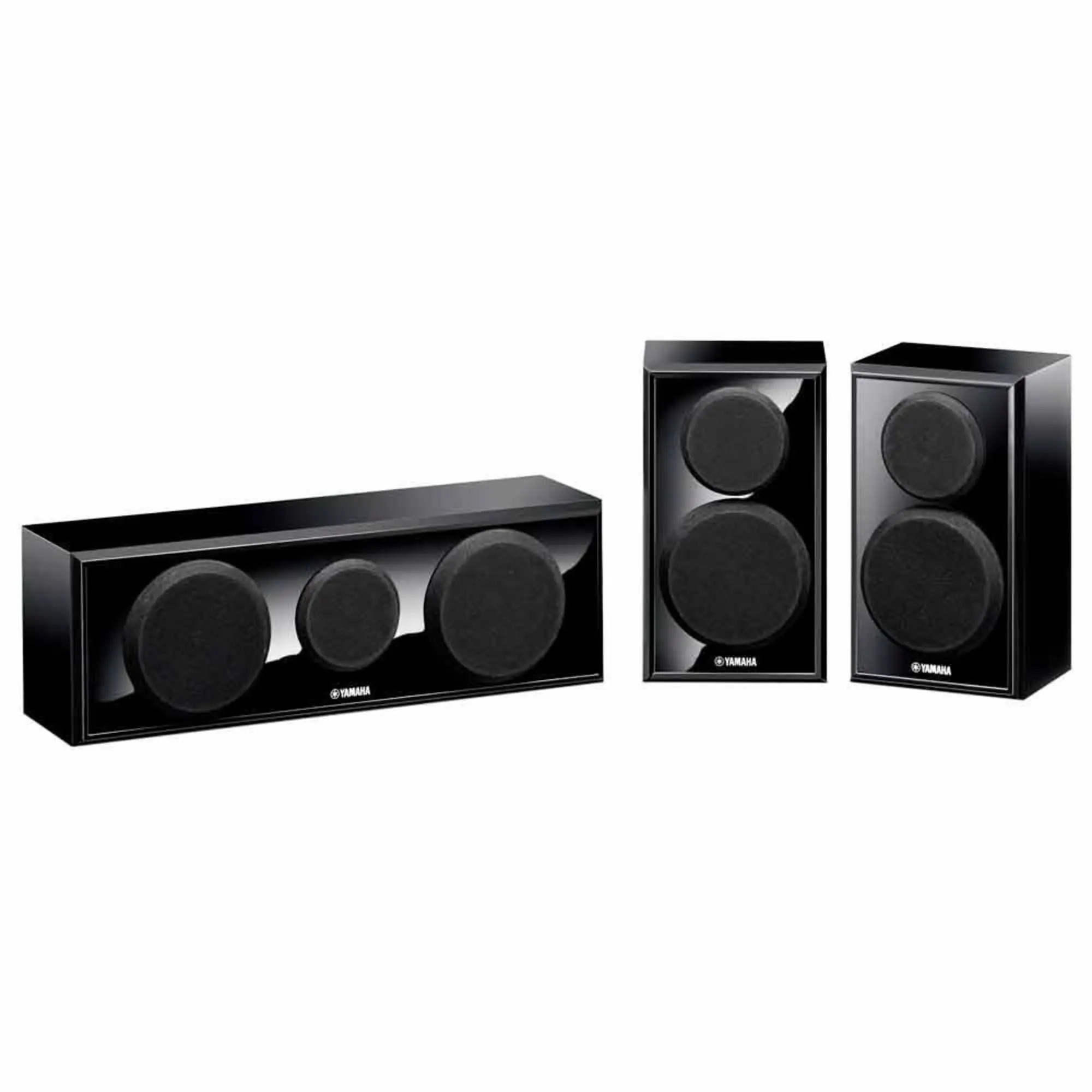 Комплект полочной акустики Yamaha NS-P150 Piano Black (1 / 2)