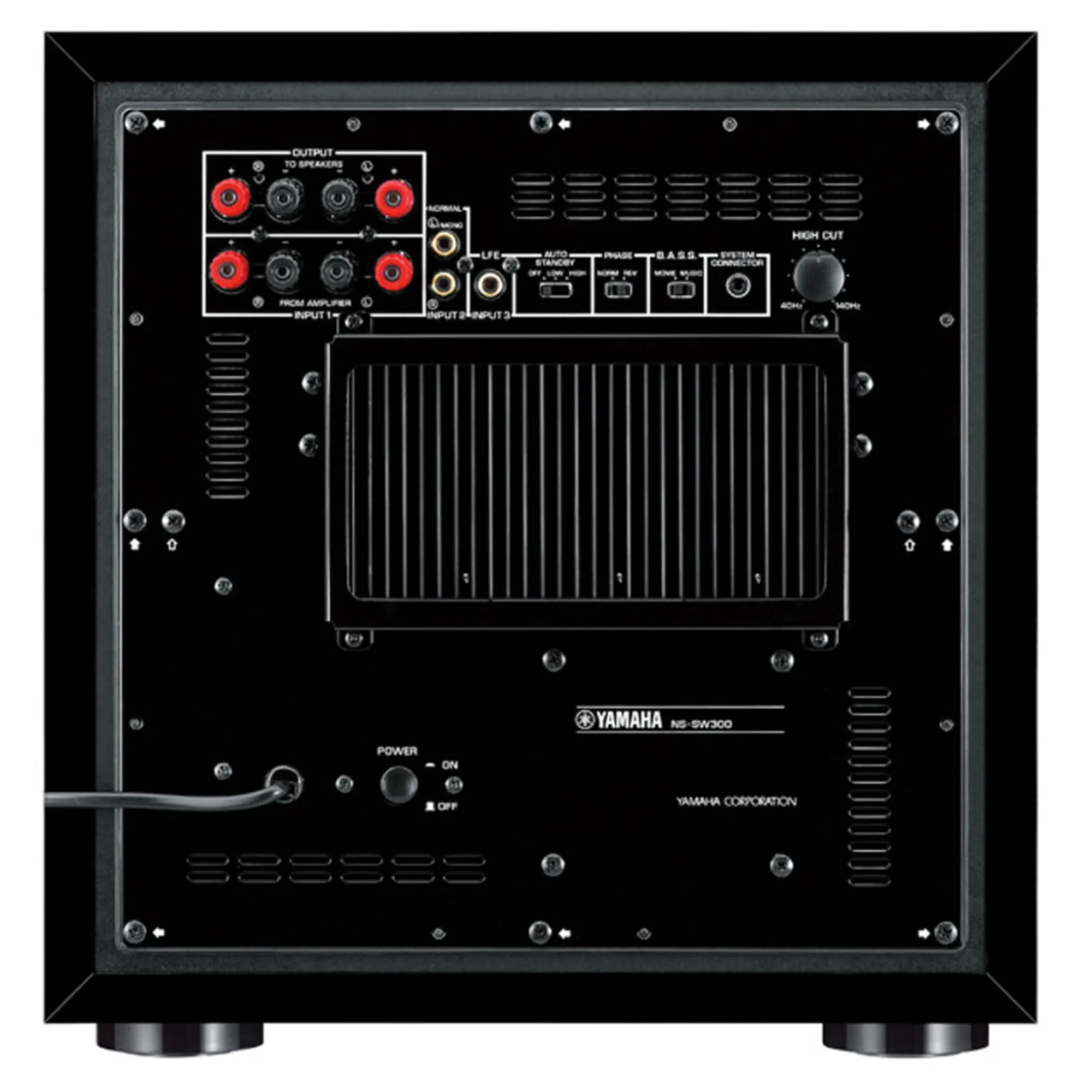 Активный сабвуфер Yamaha NS-SW1000 Black (2 / 2)